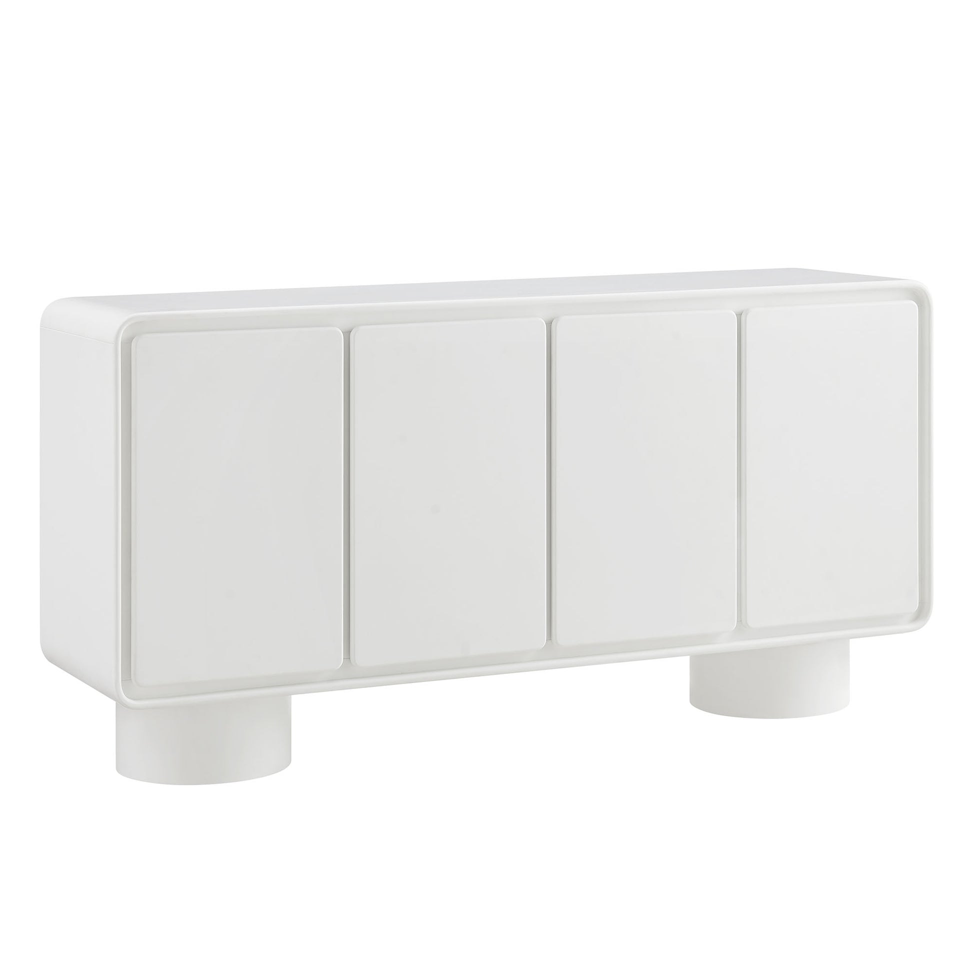 Lumo 4-Door Curved Wood Accent Cabinet by Modway