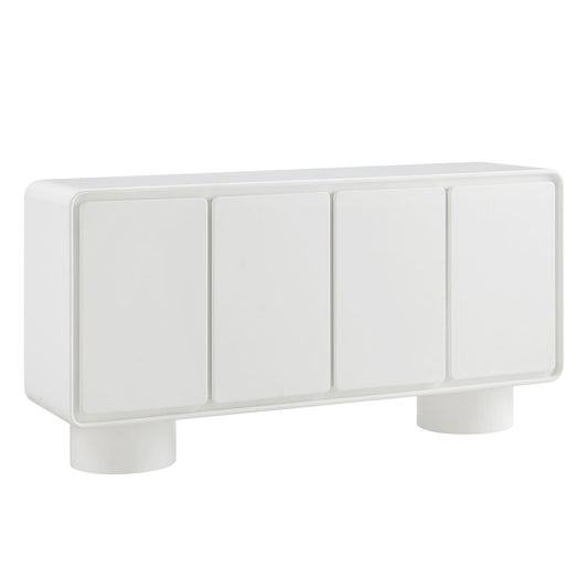 Lumo 4-Door Curved Wood Accent Cabinet by Modway