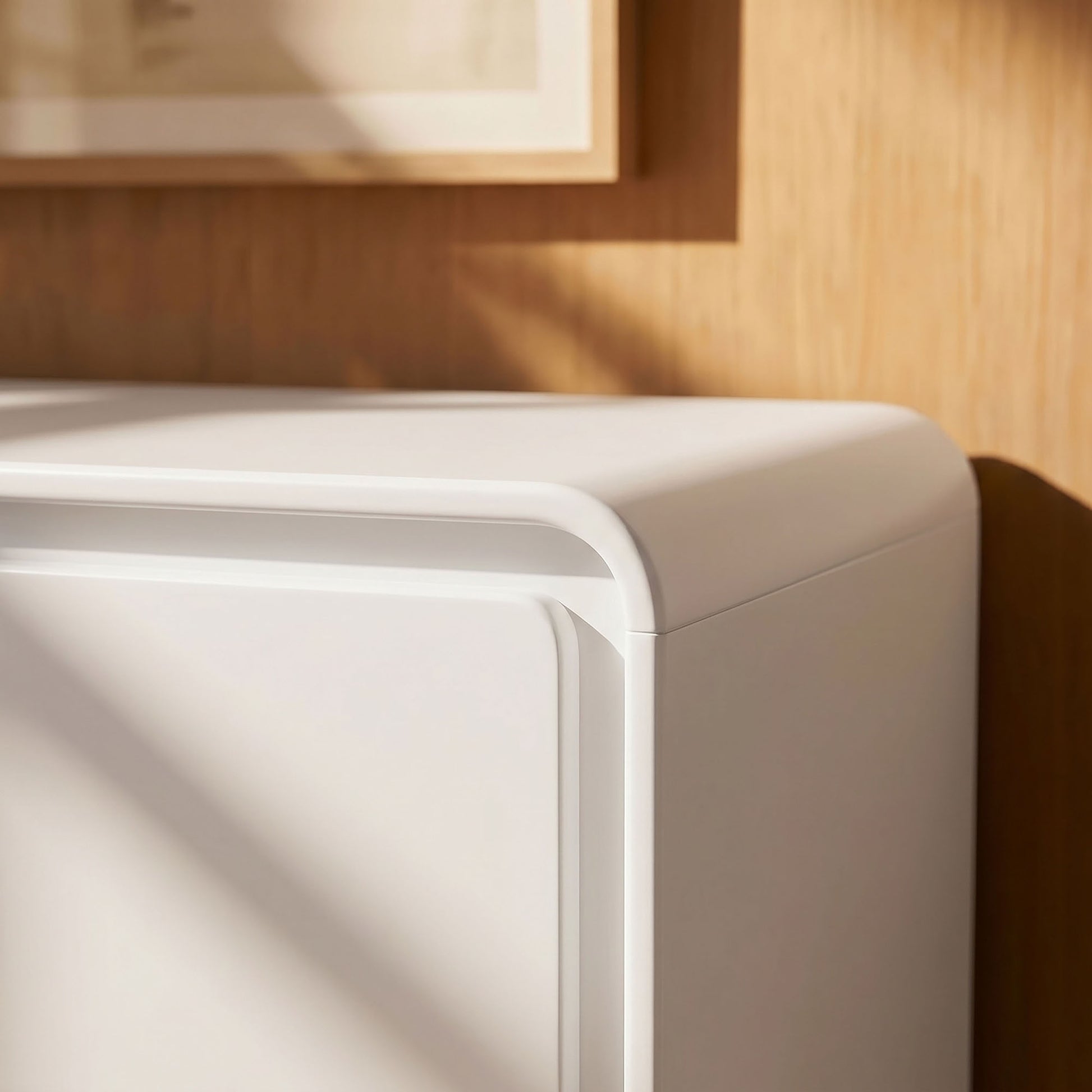 Lumo 4-Door Curved Wood Accent Cabinet by Modway