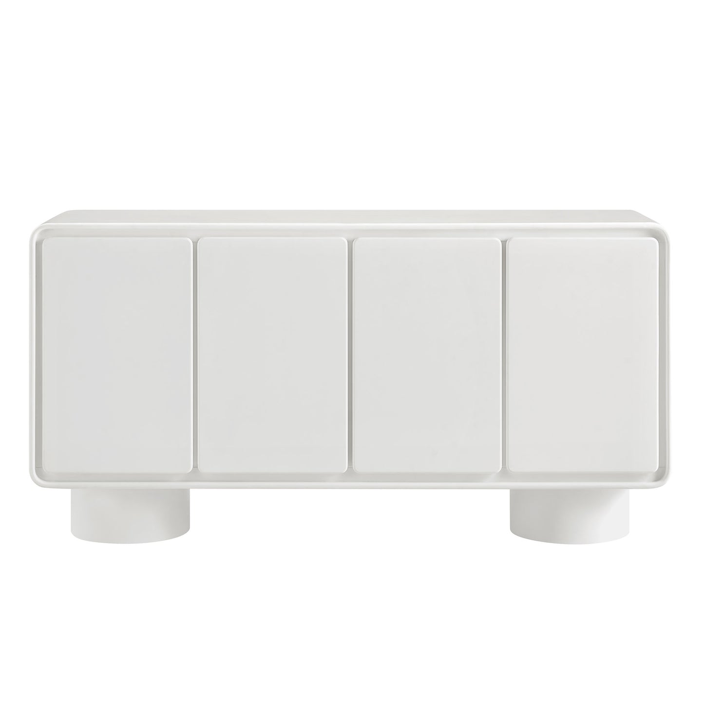 Lumo 4-Door Curved Wood Accent Cabinet by Modway