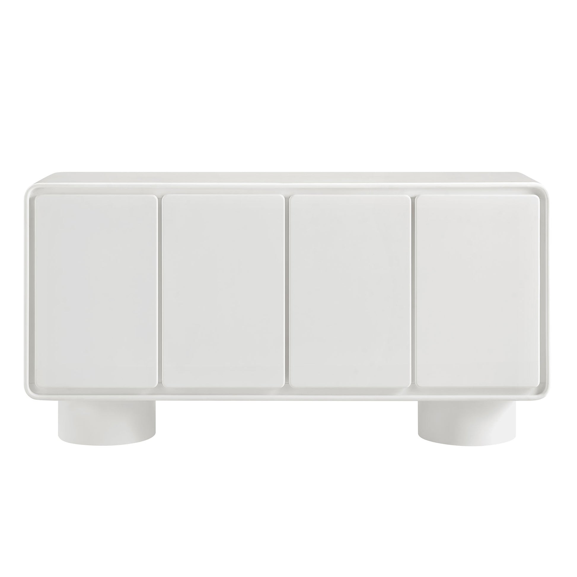 Lumo 4-Door Curved Wood Accent Cabinet by Modway