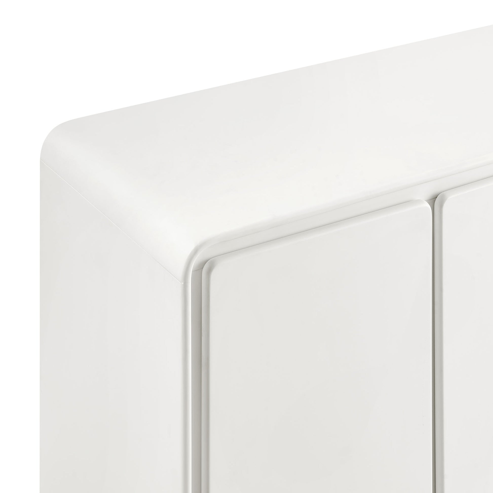 Lumo 4-Door Curved Wood Accent Cabinet by Modway