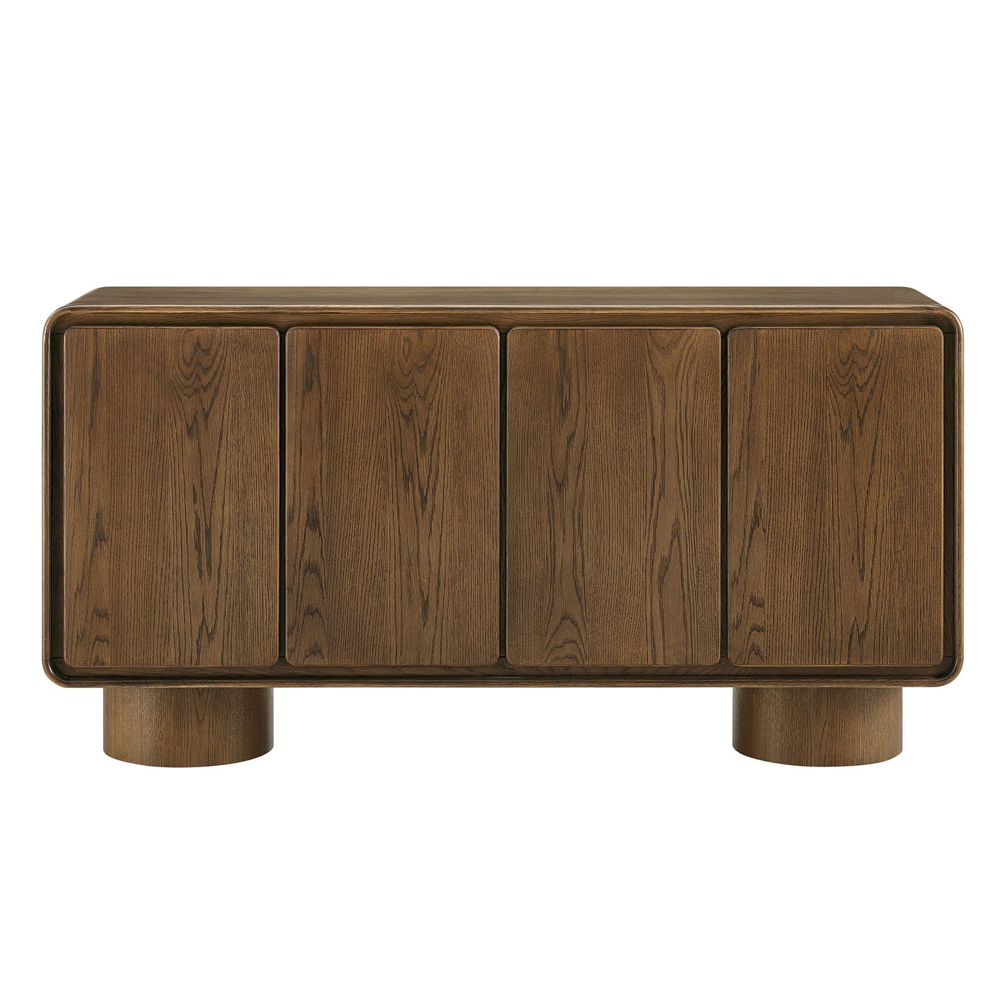 Lumo 4-Door Curved Wood Accent Cabinet by Modway