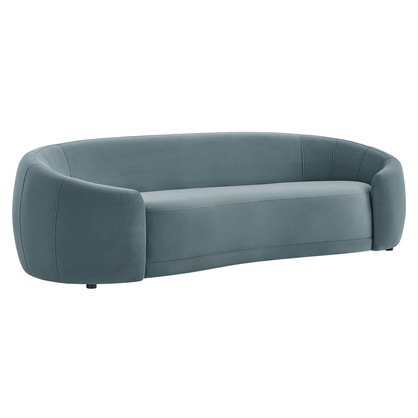 Contessa Curved Performance Velvet Sofa by Modway