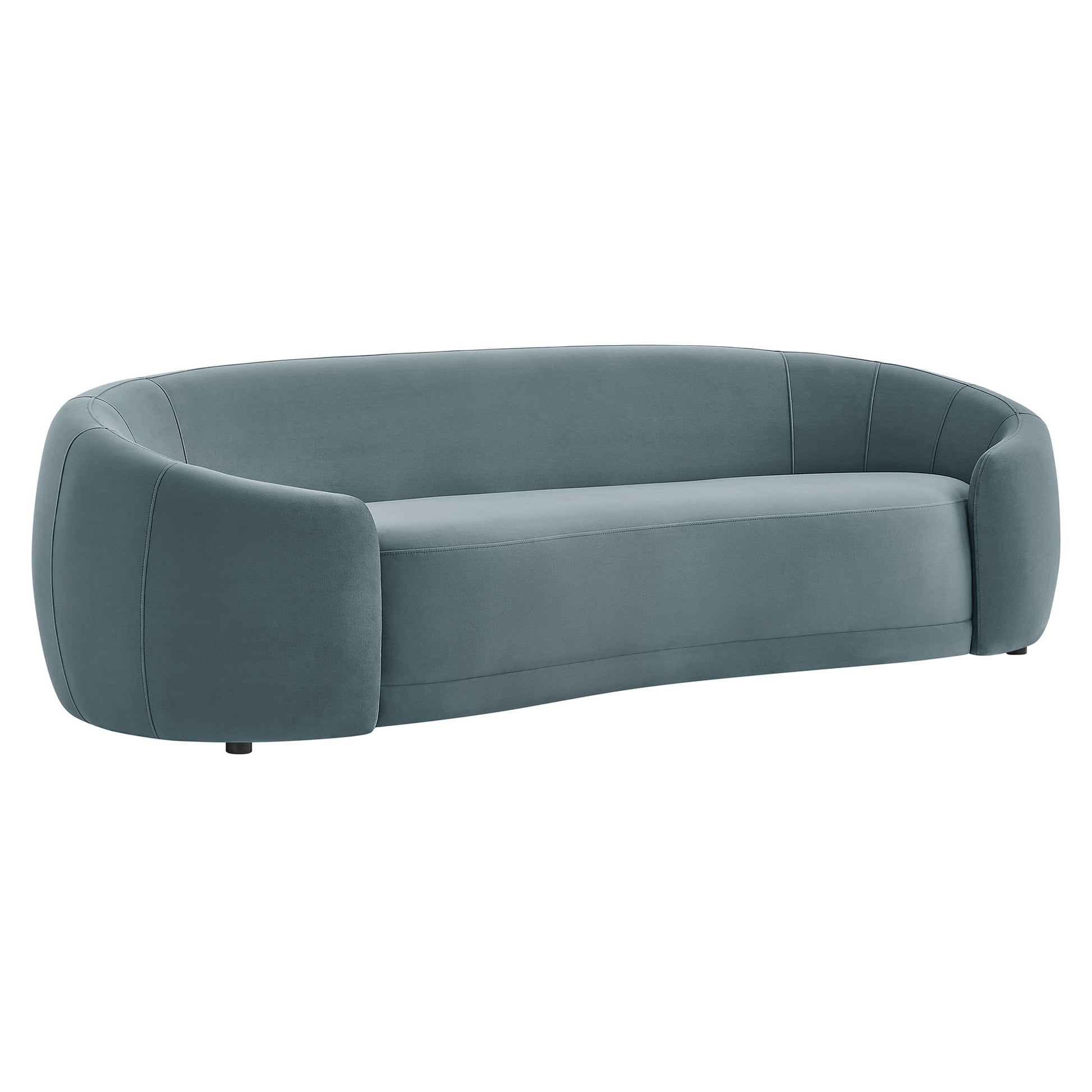 Contessa Curved Performance Velvet Sofa by Modway