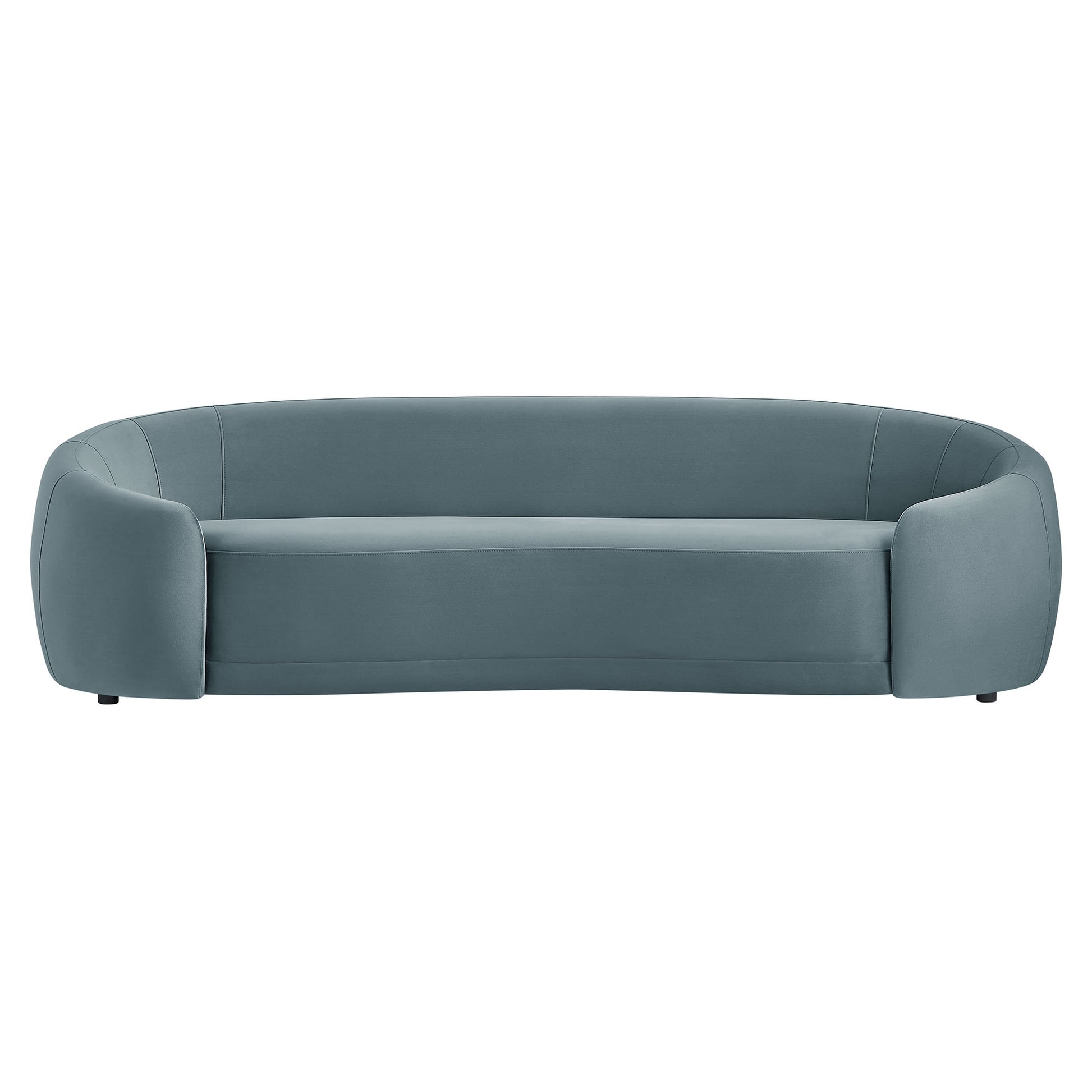 Contessa Curved Performance Velvet Sofa by Modway