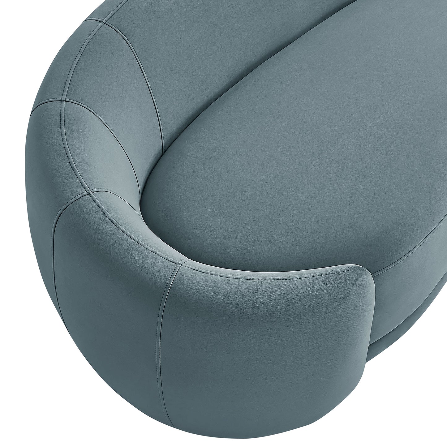 Contessa Curved Performance Velvet Sofa by Modway