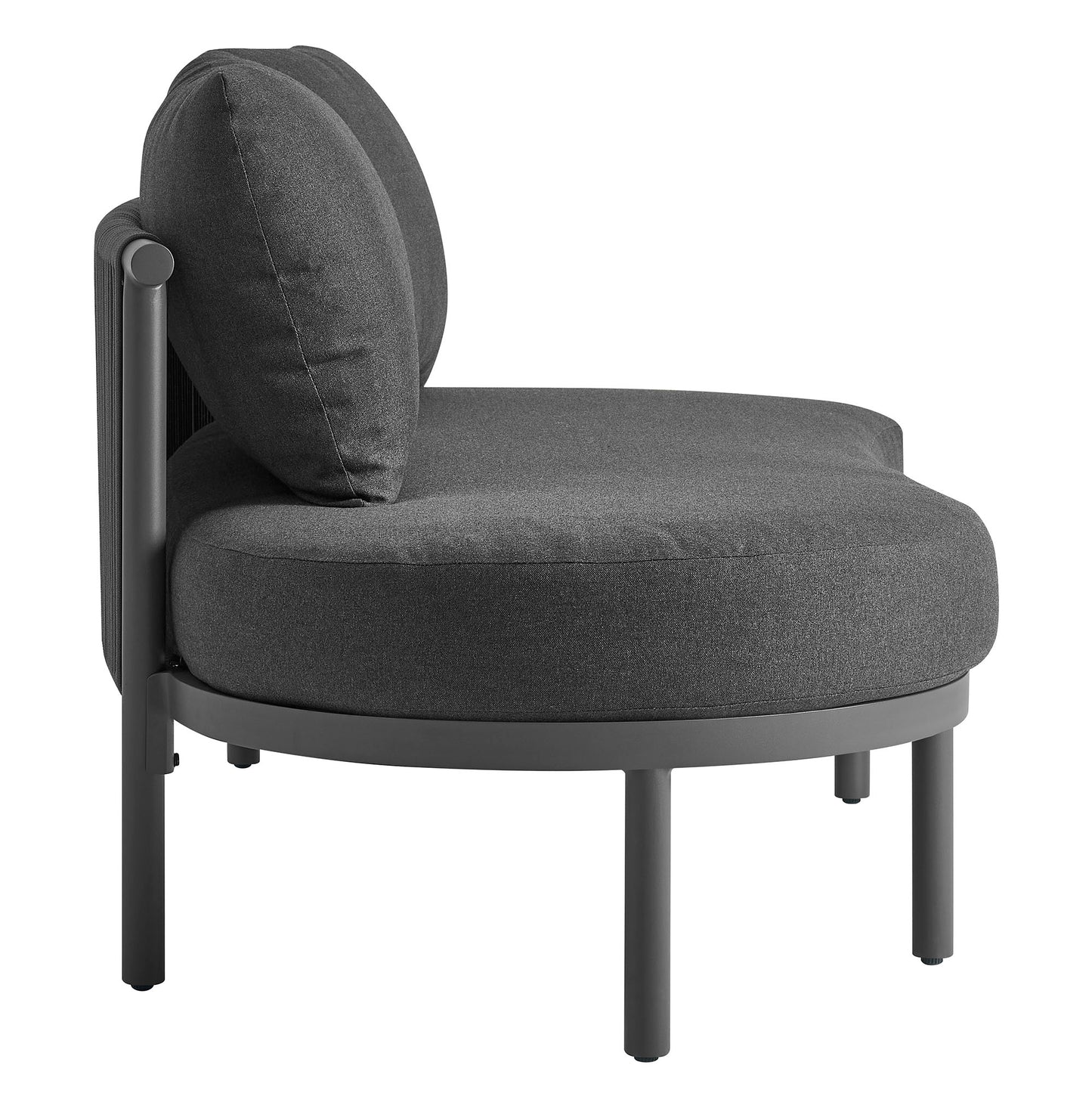 Porta 2 Piece Outdoor Patio Aluminum Modular Sofa by Modway