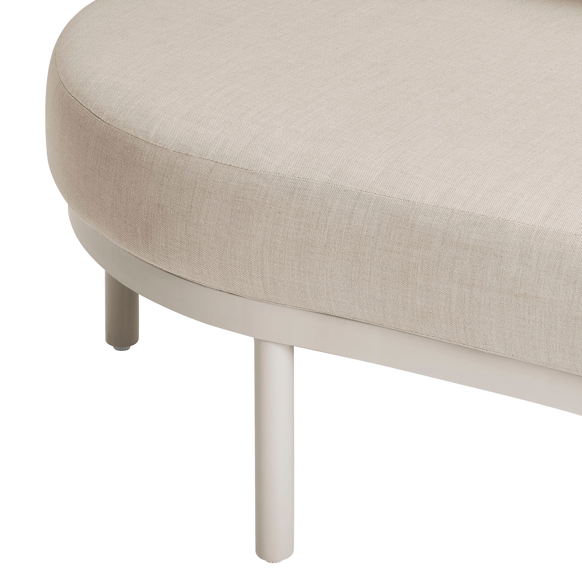 Porta 3 Piece Outdoor Patio Aluminum Modular Sofa by Modway