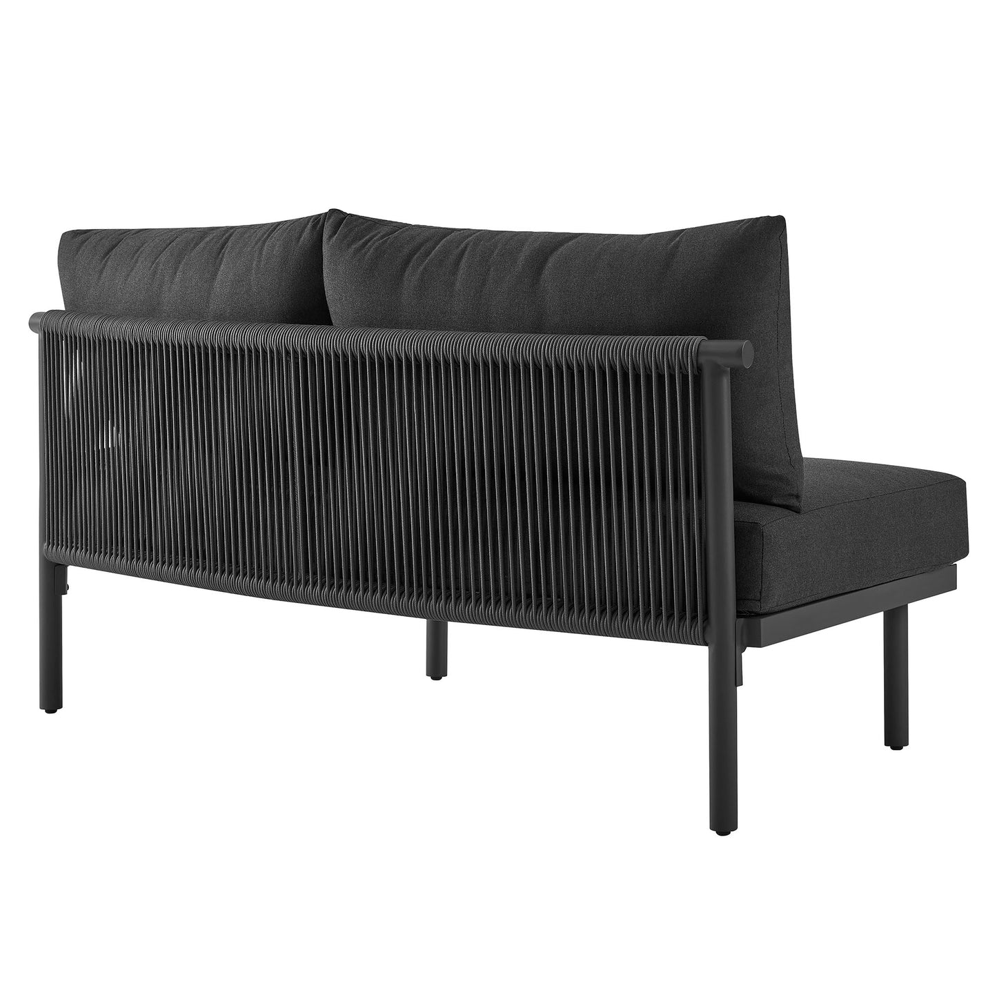 Porta Armless Outdoor Patio Aluminum Modular Piece by Modway