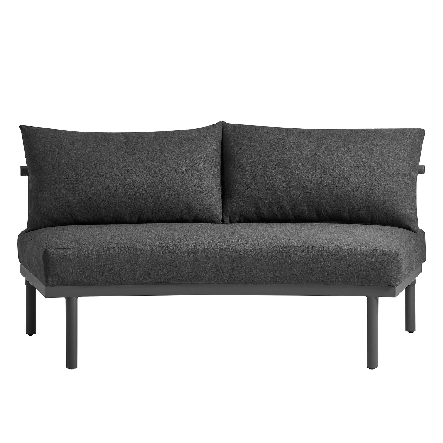Porta 3 Piece Outdoor Patio Aluminum Modular Sofa by Modway