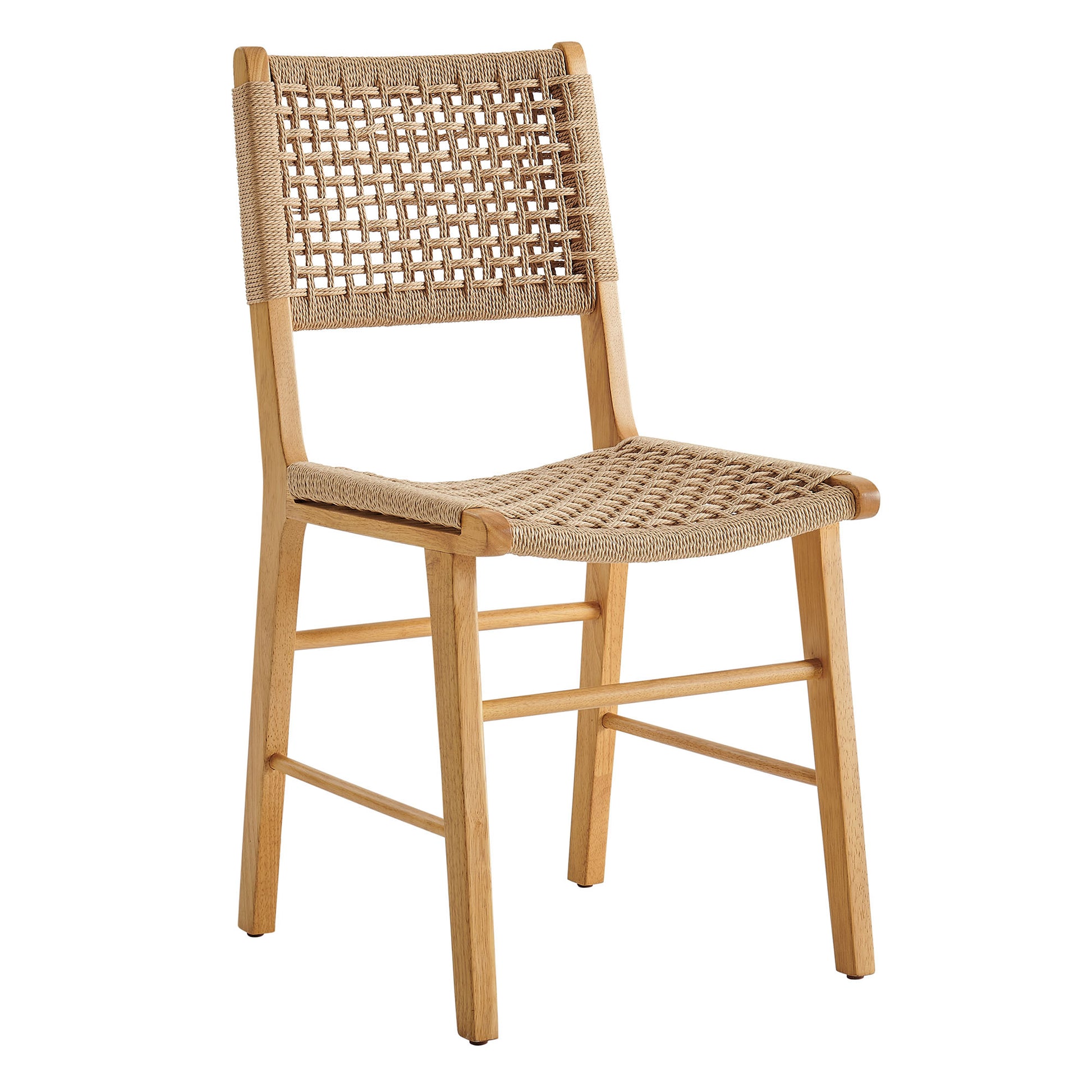 Tindra Woven Dining Chairs Set of 2 by Modway