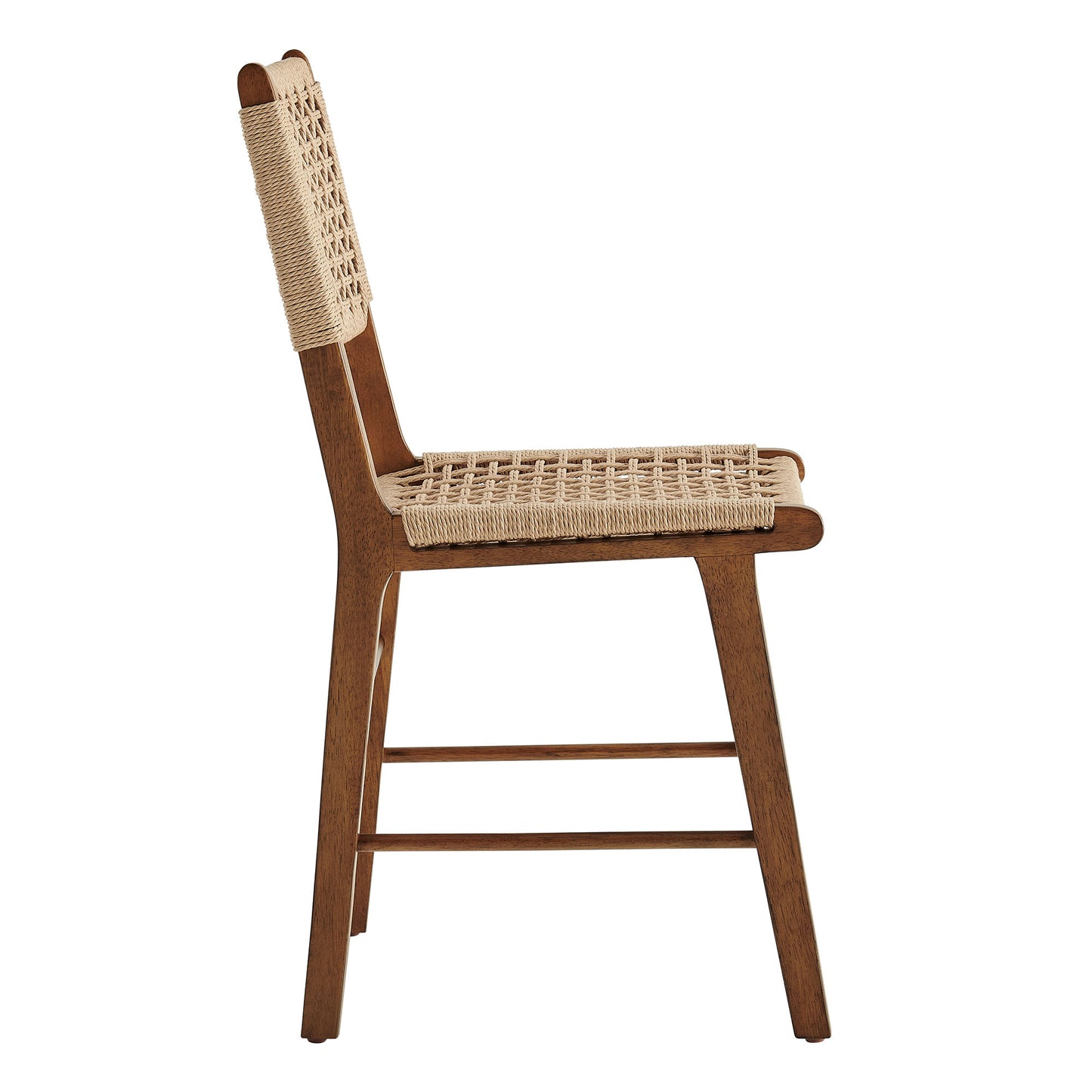 Tindra Woven Dining Chairs Set of 2 by Modway