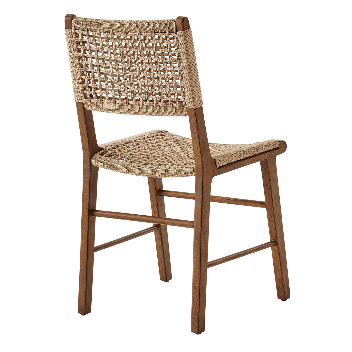 Tindra Woven Dining Chairs Set of 2 by Modway