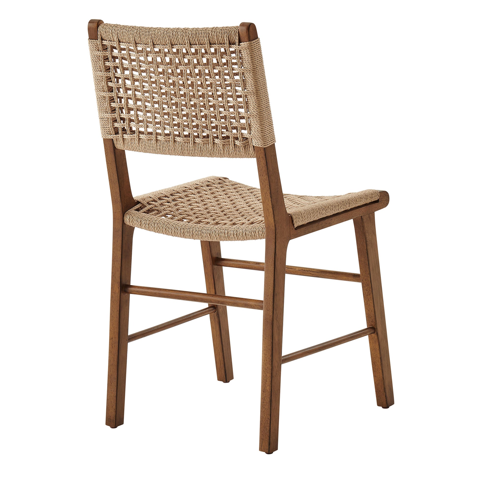 Tindra Woven Dining Chairs Set of 2 by Modway
