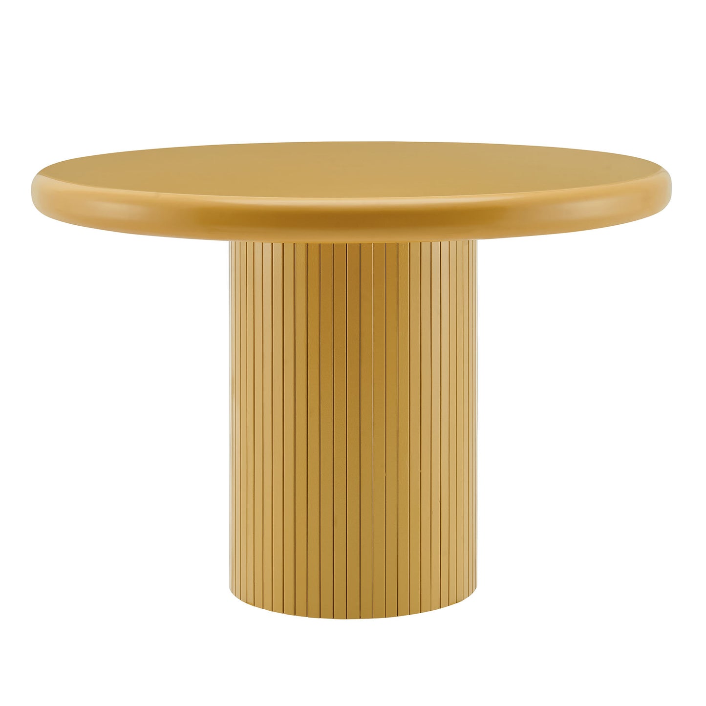 Belmonte 45 Inch Painted Wood Round Pedestal Dining Table by Modway
