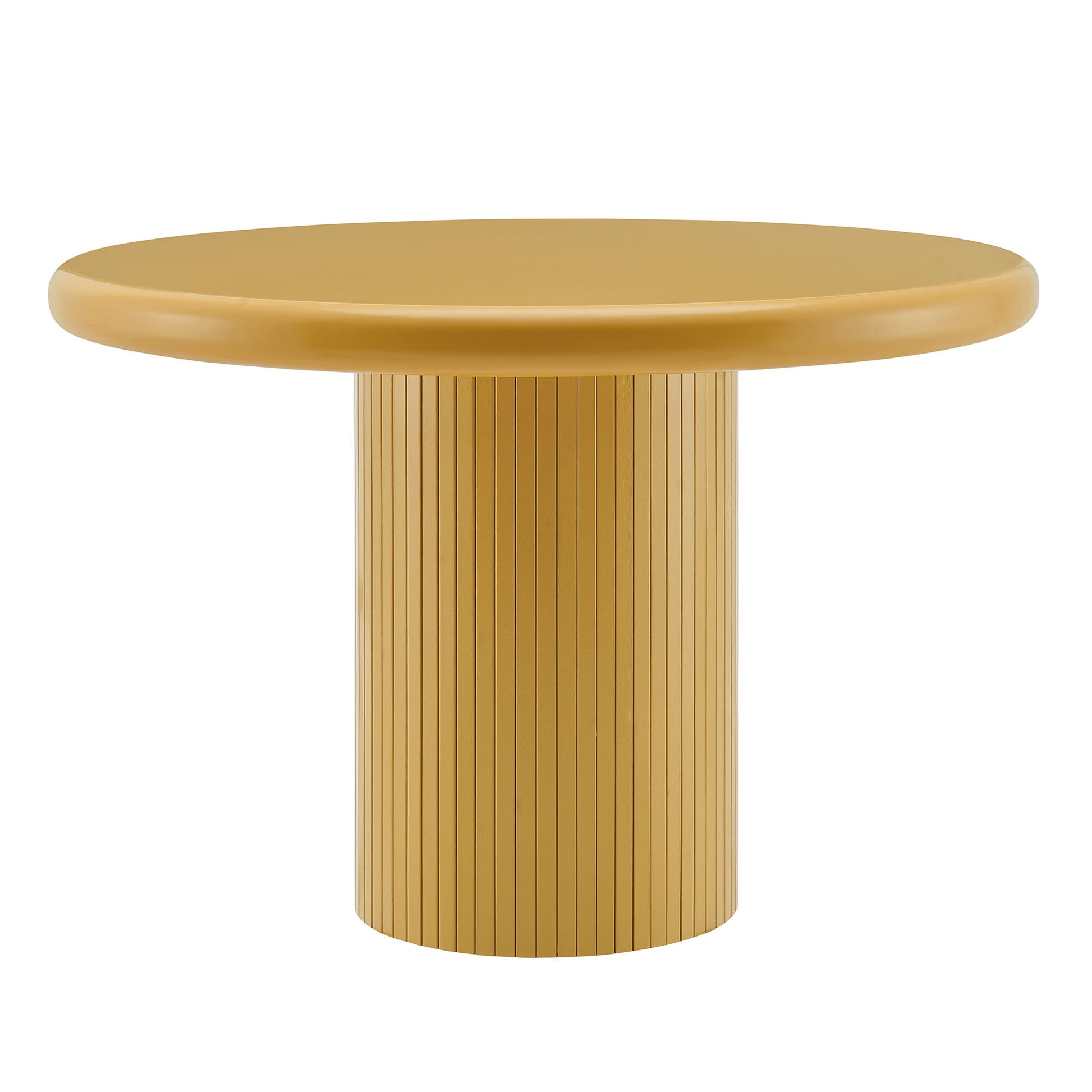 Belmonte 45 Inch Painted Wood Round Pedestal Dining Table by Modway
