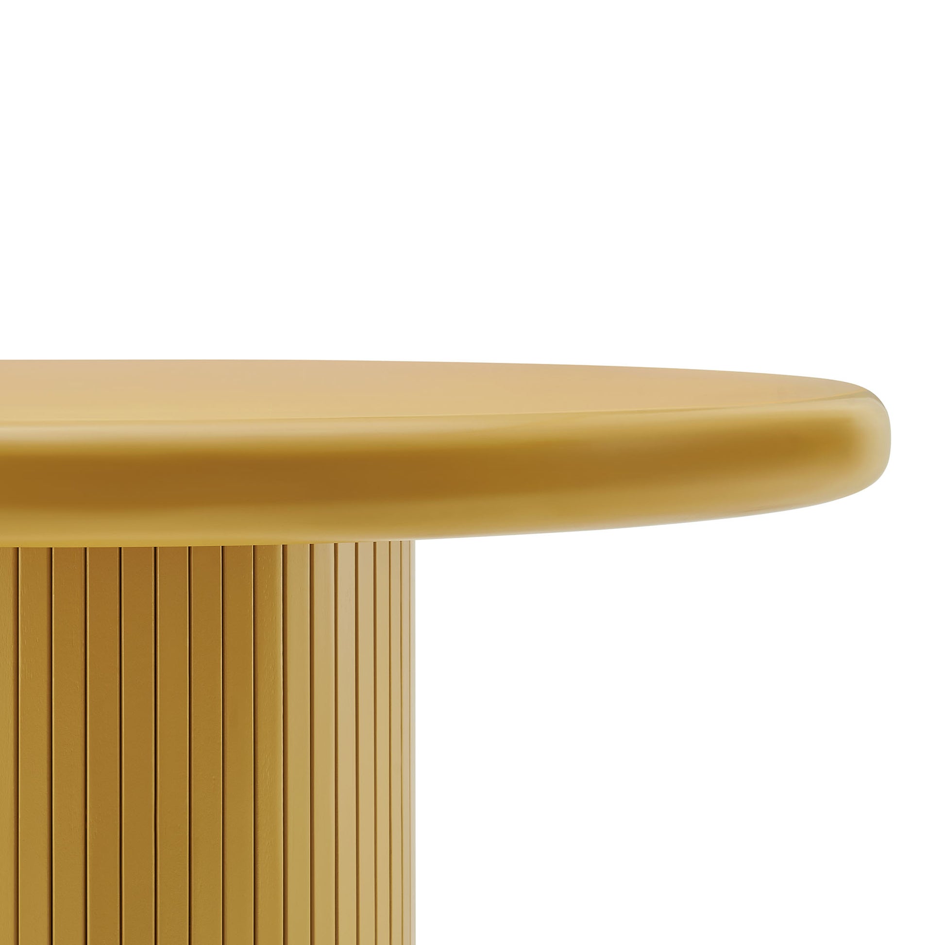 Belmonte 45 Inch Painted Wood Round Pedestal Dining Table by Modway