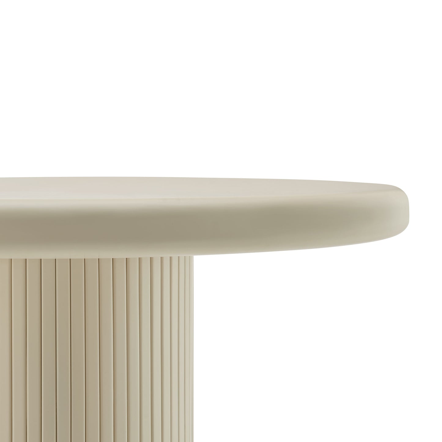 Belmonte 45 Inch Painted Wood Round Pedestal Dining Table by Modway