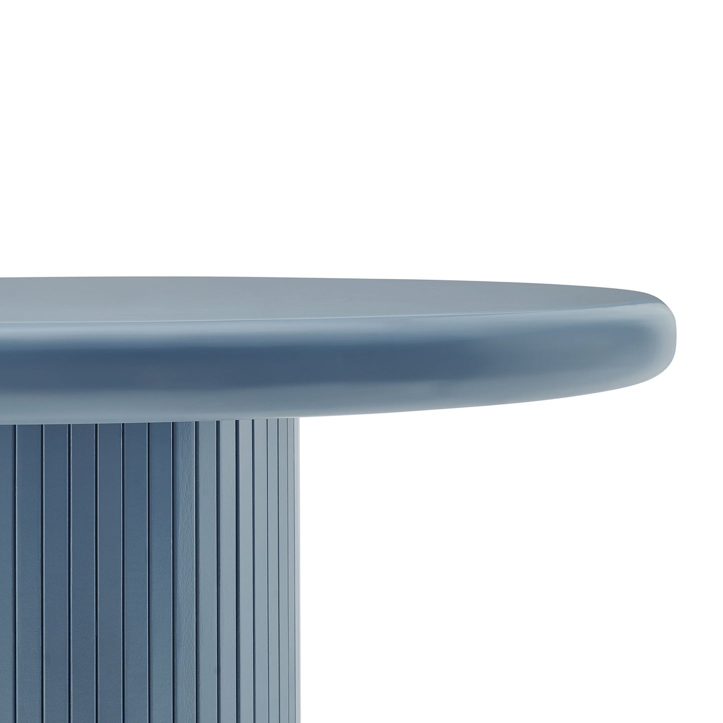 Belmonte 45 Inch Painted Wood Round Pedestal Dining Table by Modway