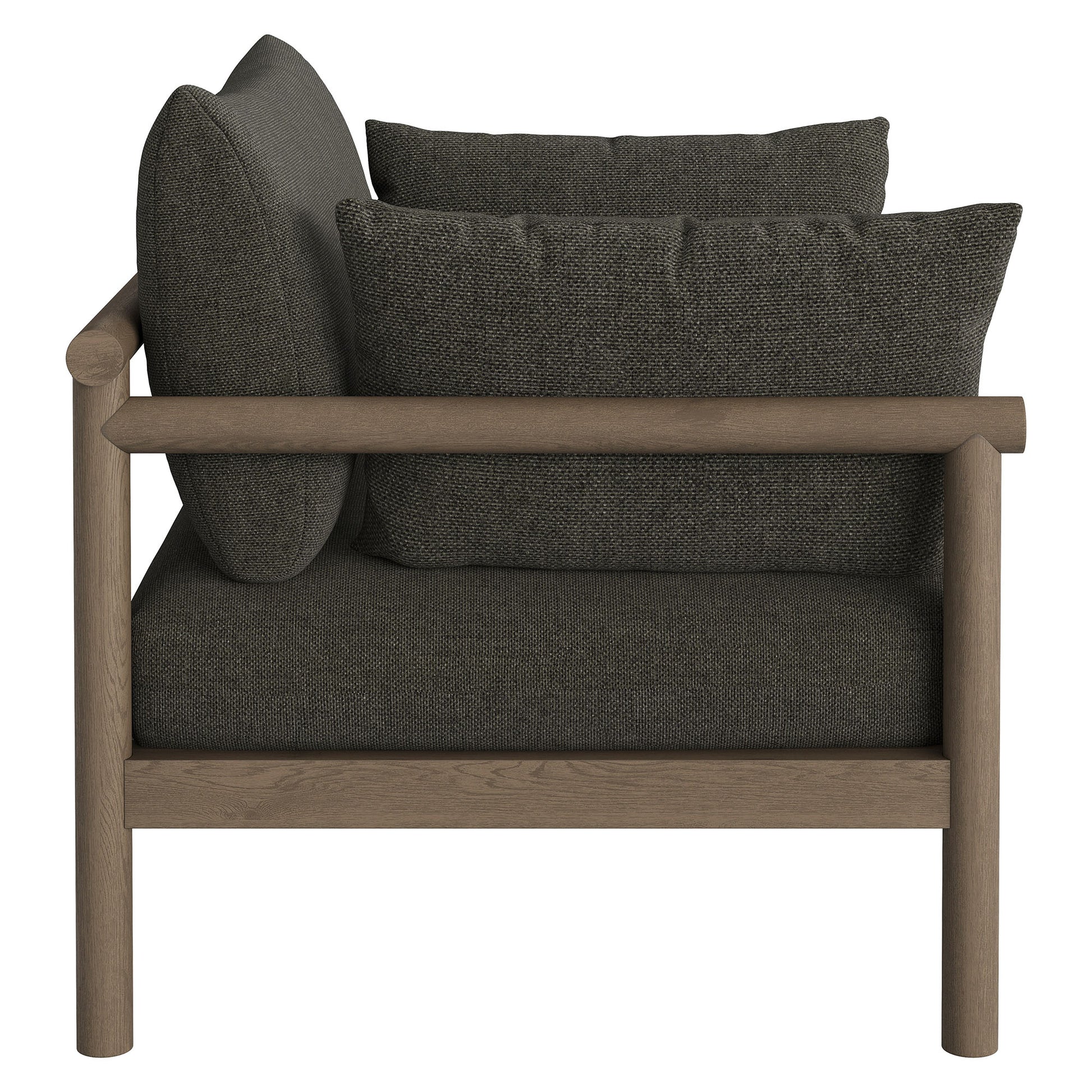 Eleni 3-Piece Outdoor Patio Teak Wood Furniture Set by Modway