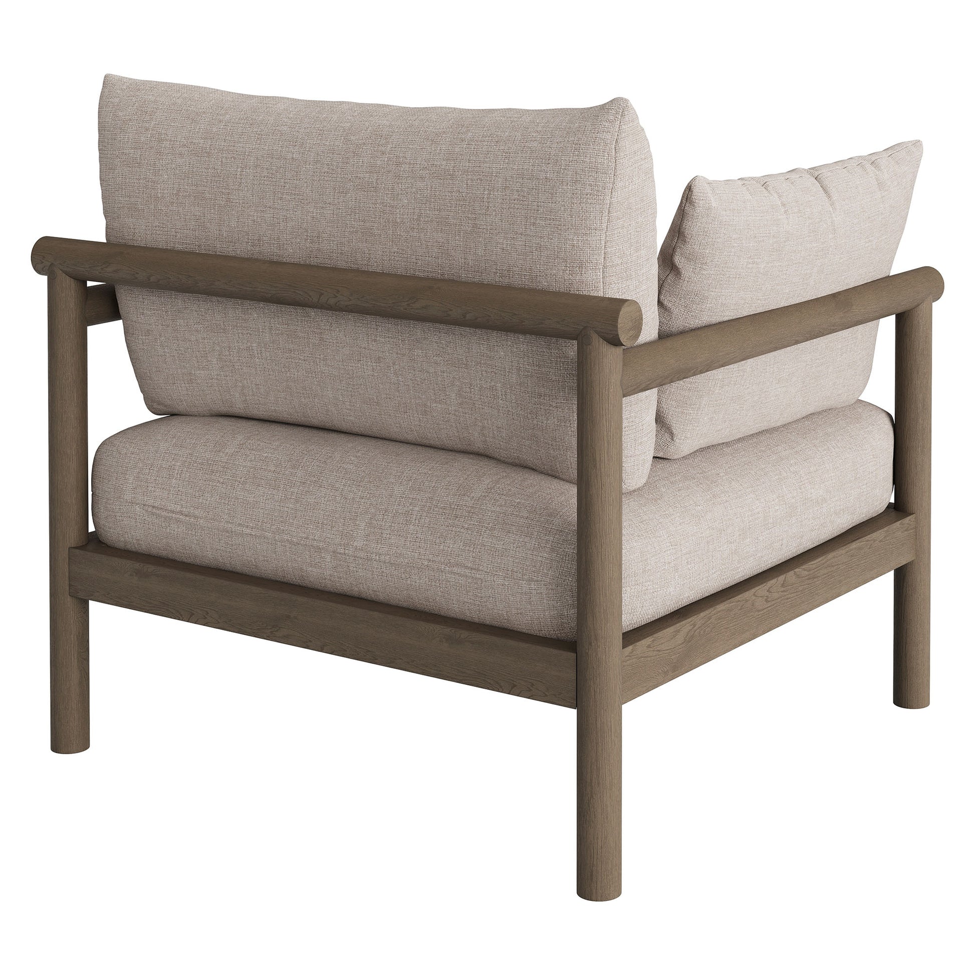 Eleni Outdoor Patio Teak Wood Armchair by Modway