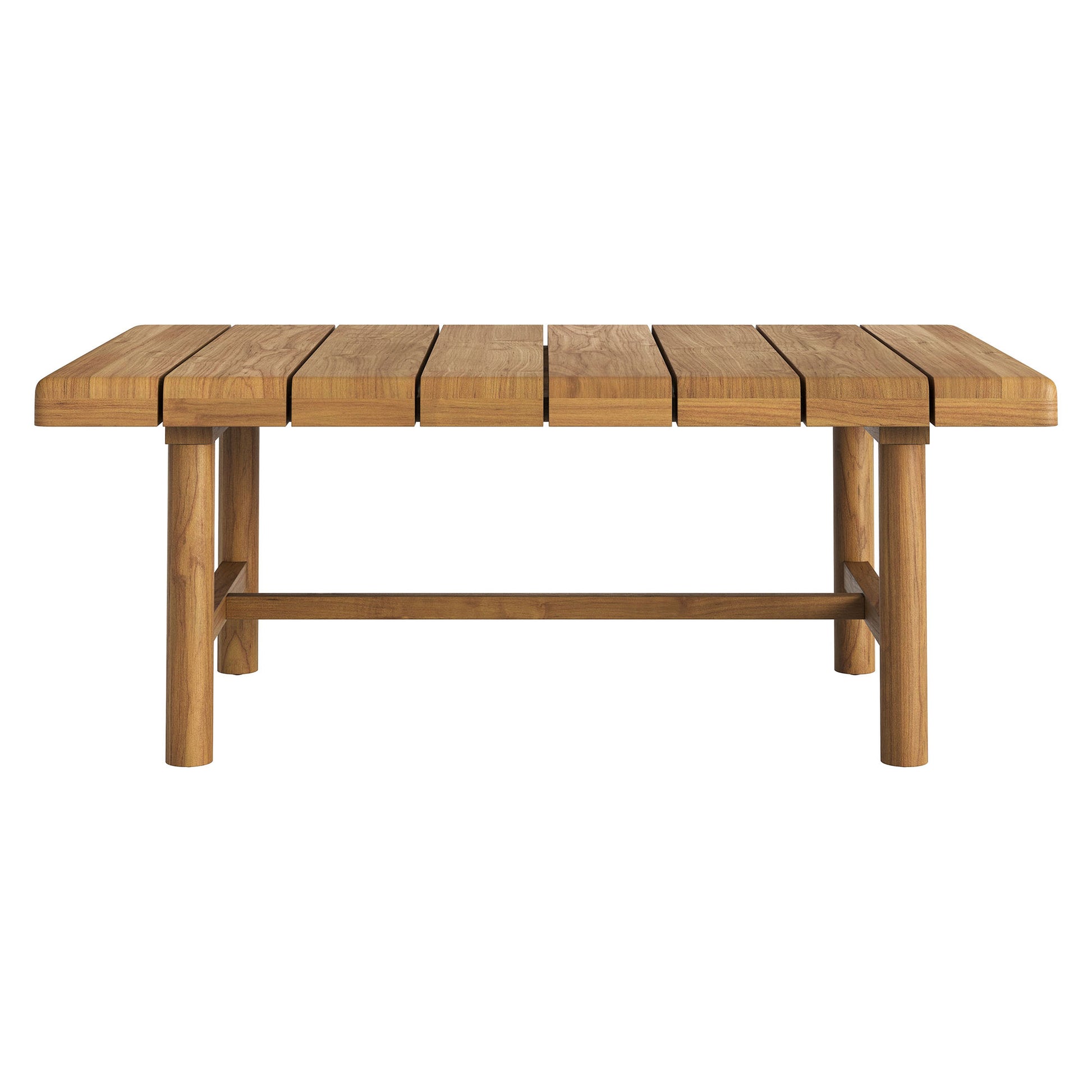 Eleni 4-Piece Outdoor Patio Teak Wood Sofa Set by Modway