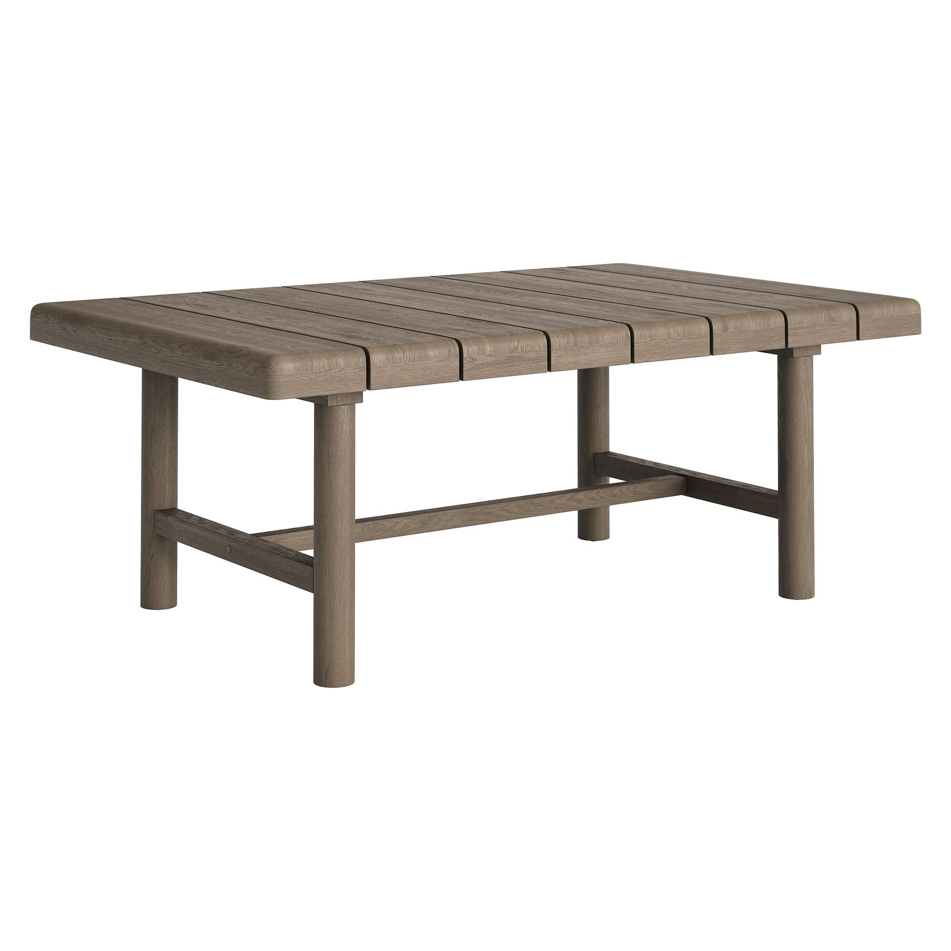 Eleni 4-Piece Outdoor Patio Teak Wood Sofa Set by Modway
