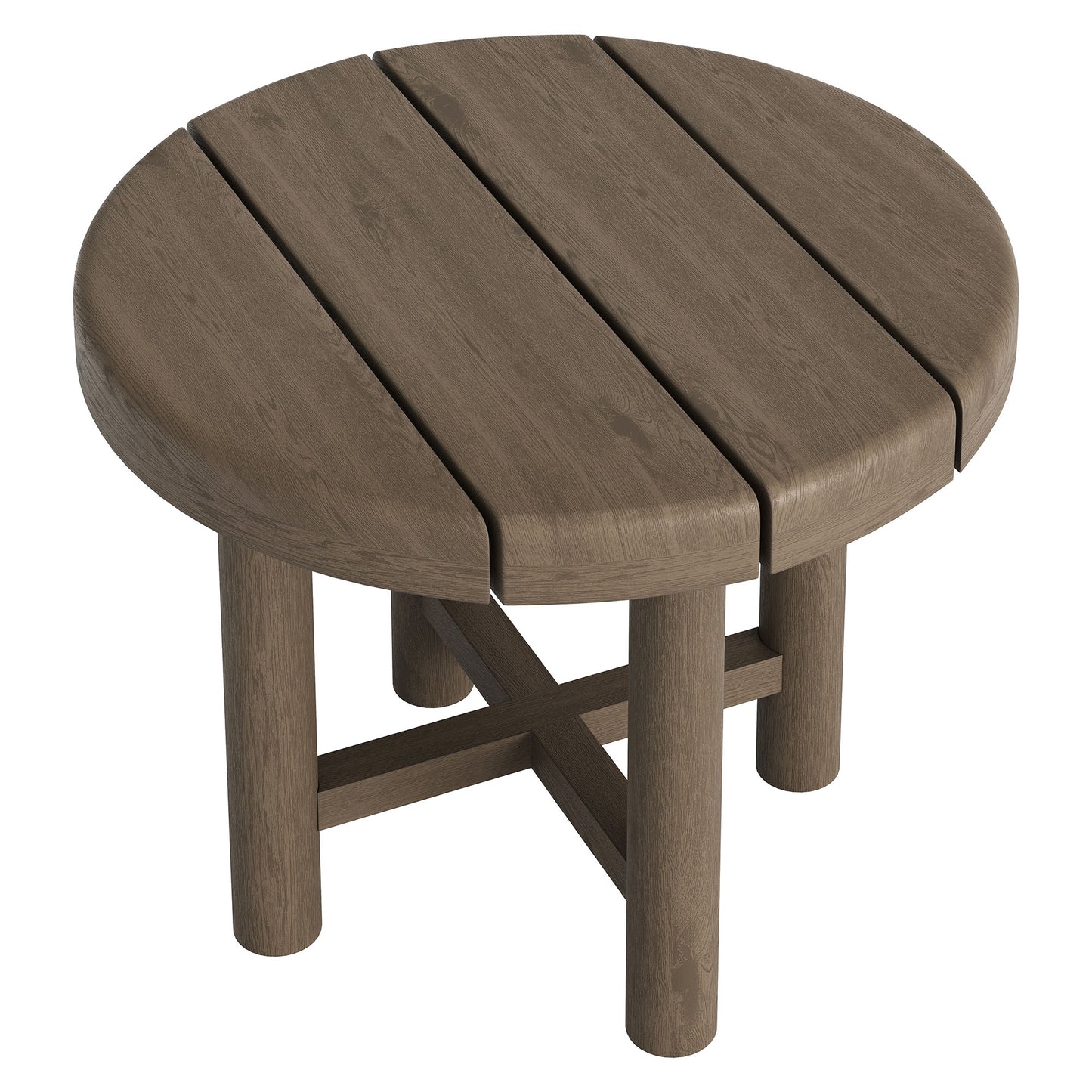 Eleni 3-Piece Outdoor Patio Teak Wood Furniture Set by Modway