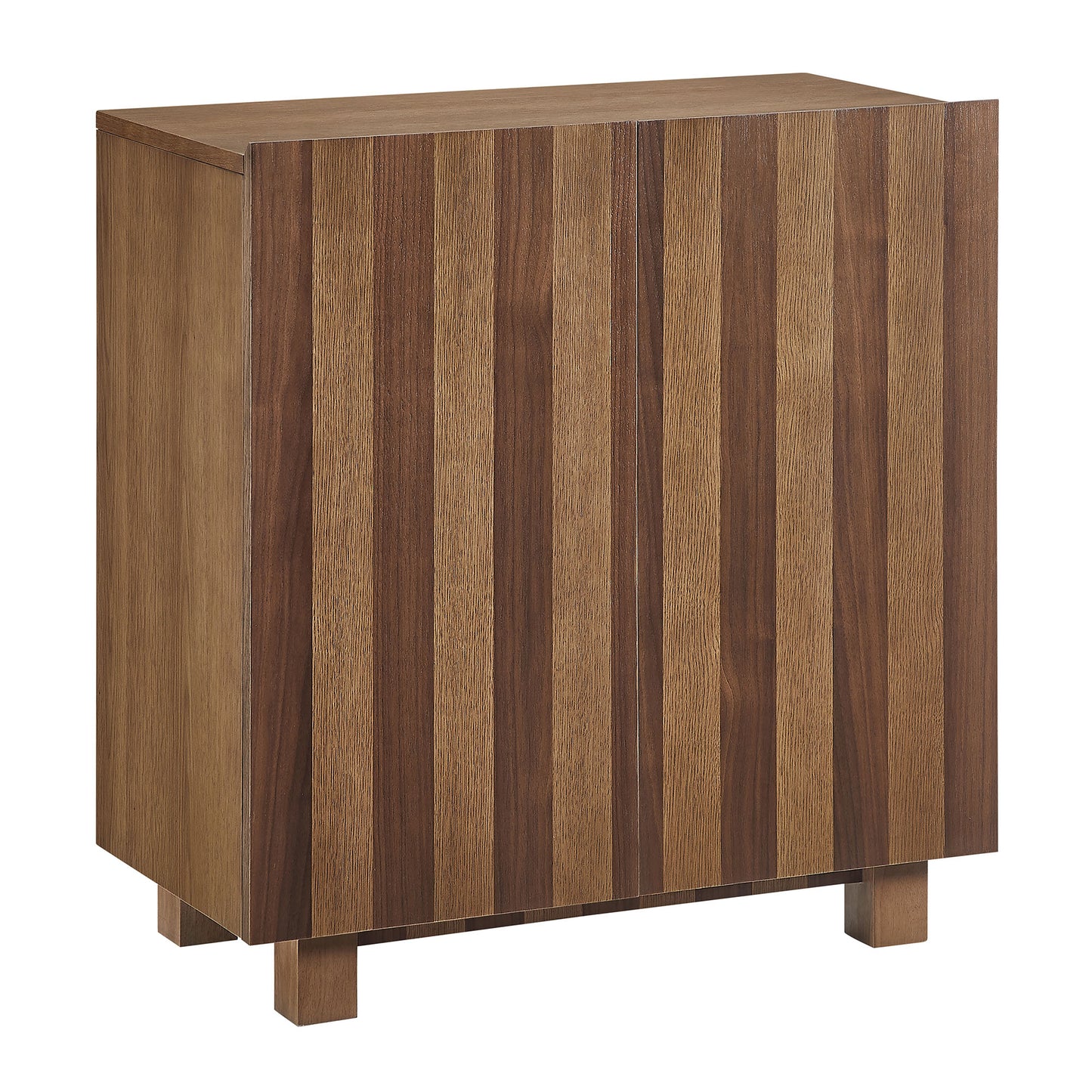 Kline 2-Door Striped Accent Cabinet by Modway