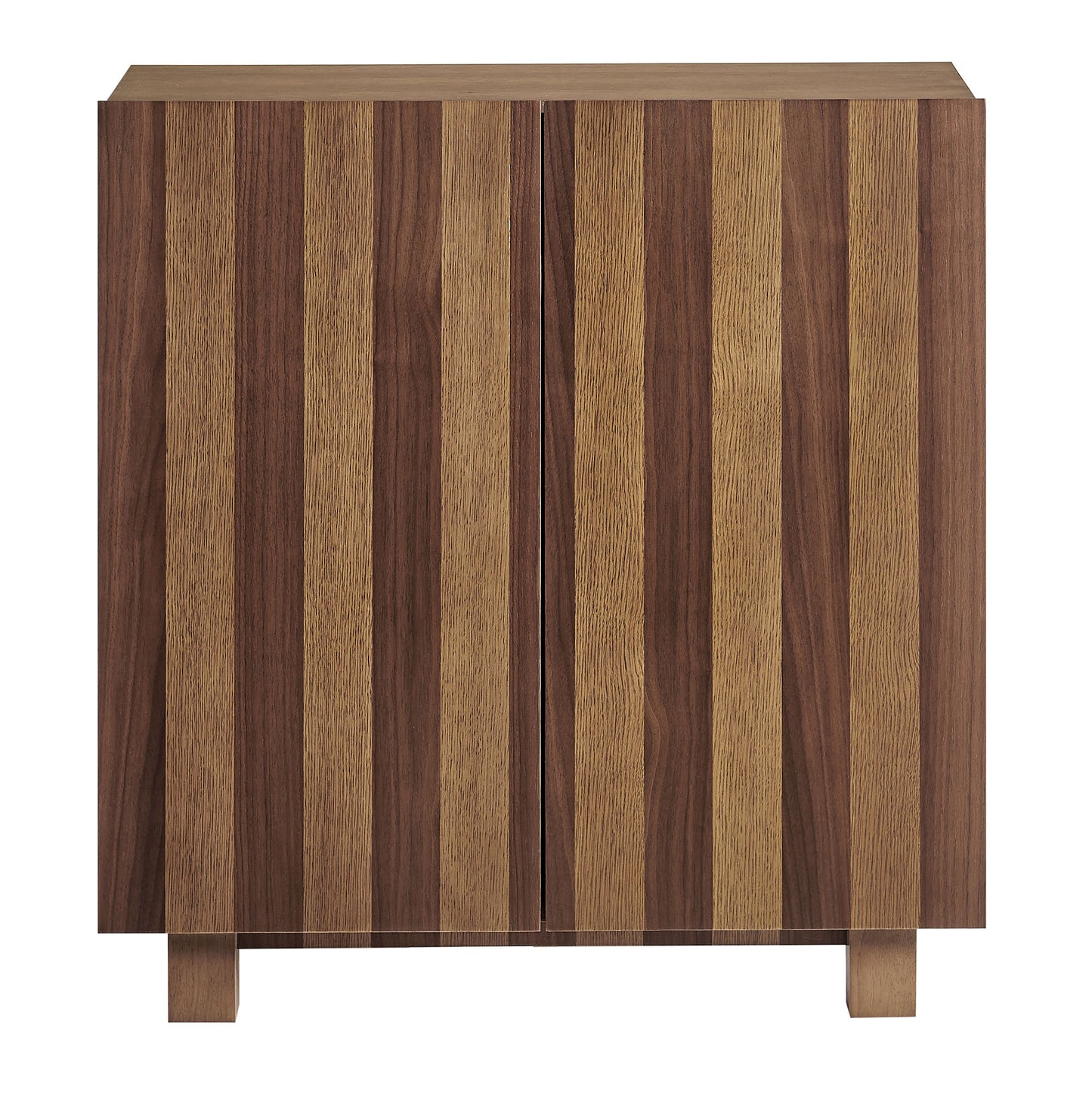 Kline 2-Door Striped Accent Cabinet by Modway
