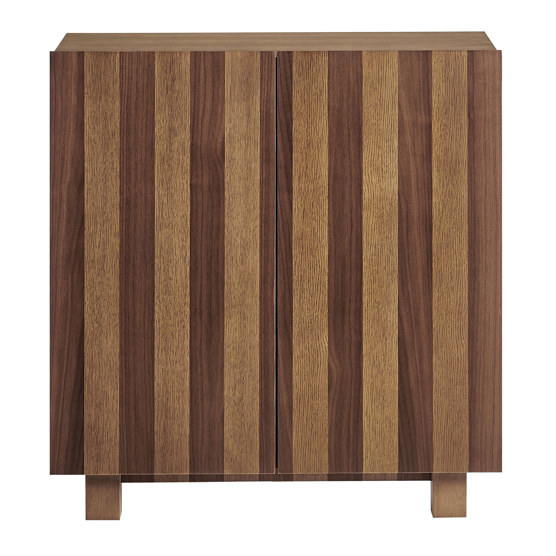 Kline 2-Door Striped Accent Cabinet by Modway
