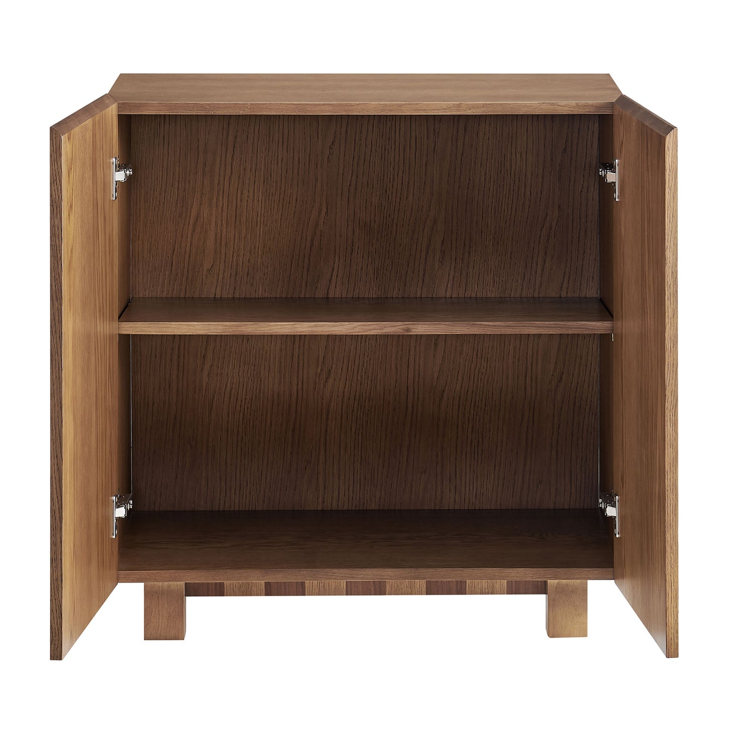 Kline 2-Door Striped Accent Cabinet by Modway