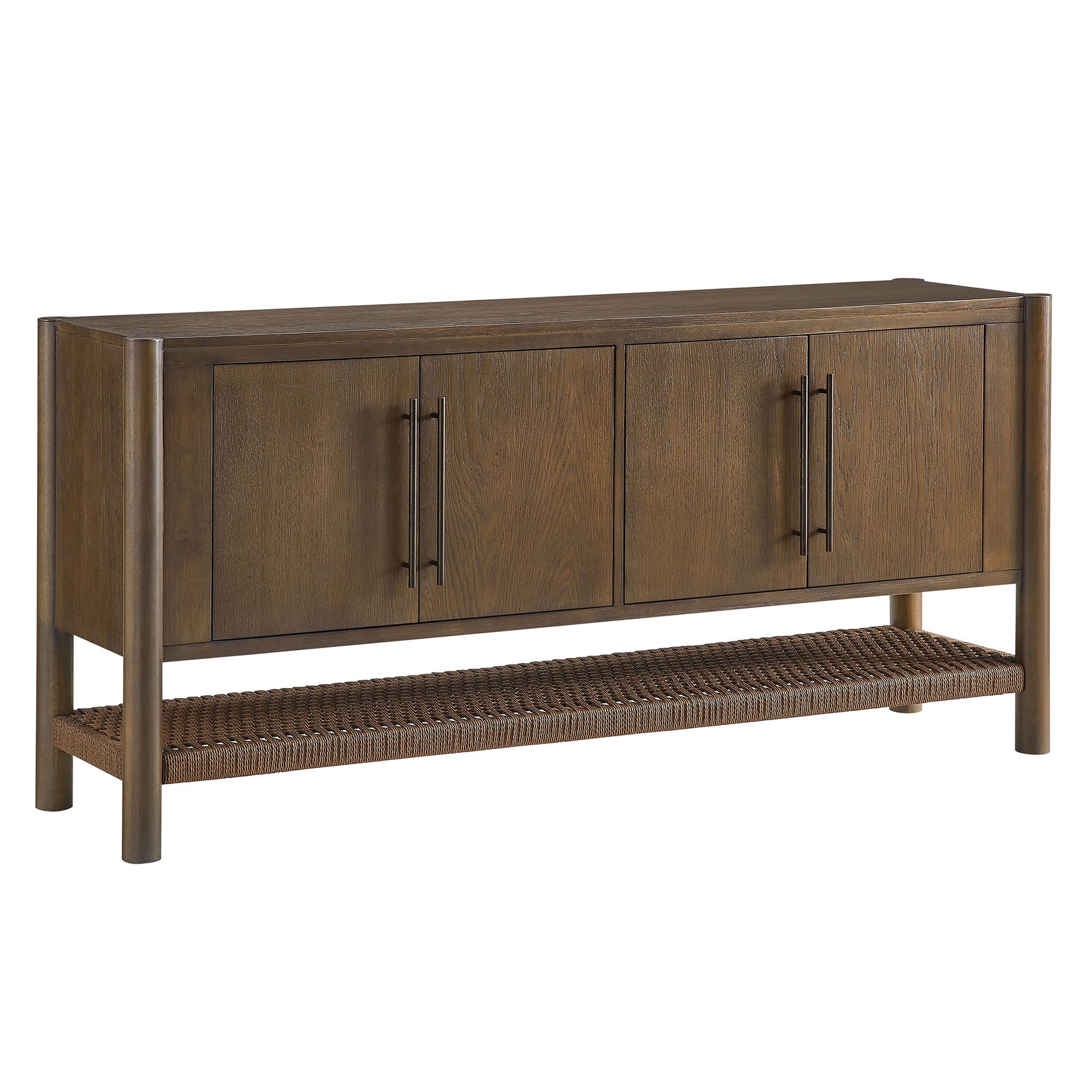 Taschen 4-Door Wood Sideboard Cabinet by Modway
