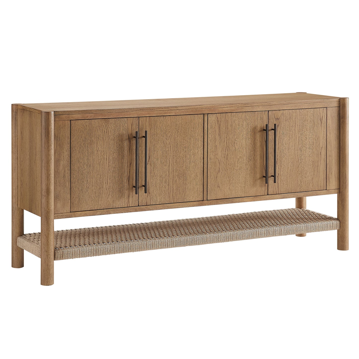 Taschen 4-Door Wood Sideboard Cabinet by Modway
