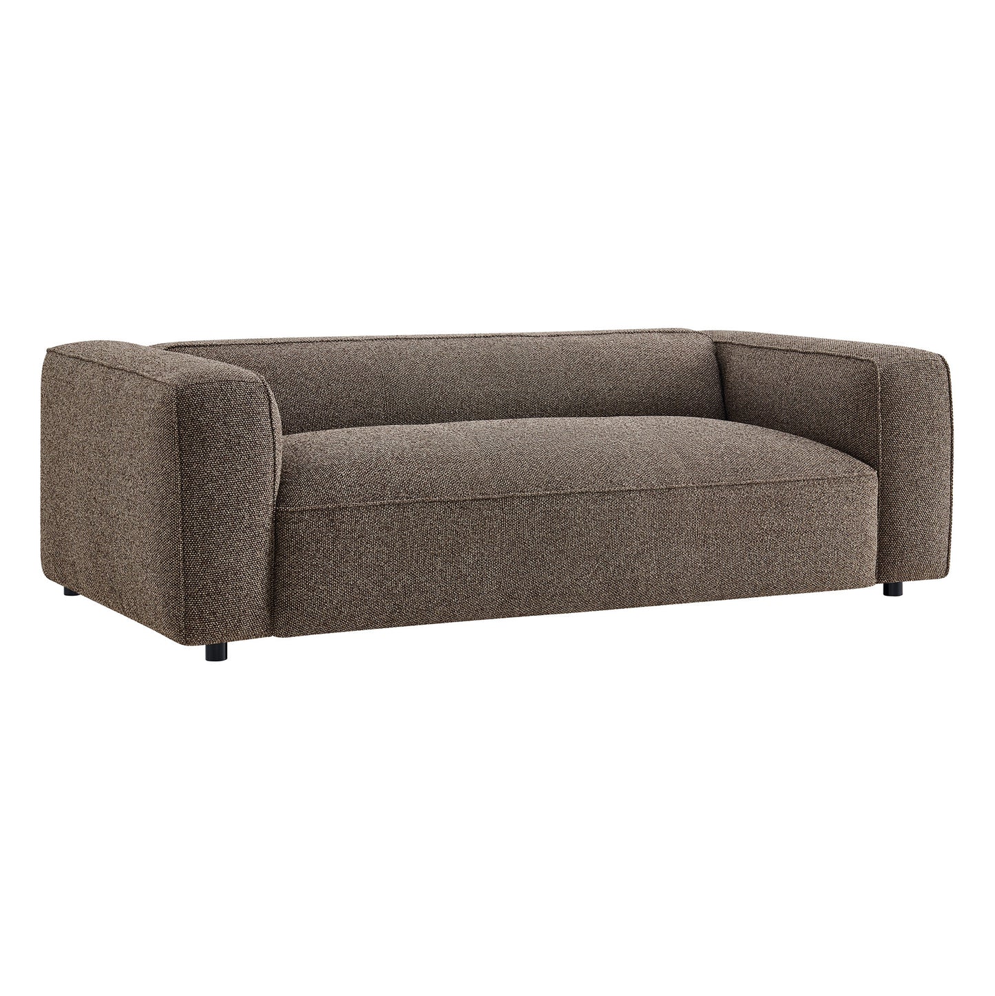 Auren 88 Inch Lattice Bouclé Upholstered Sofa by Modway