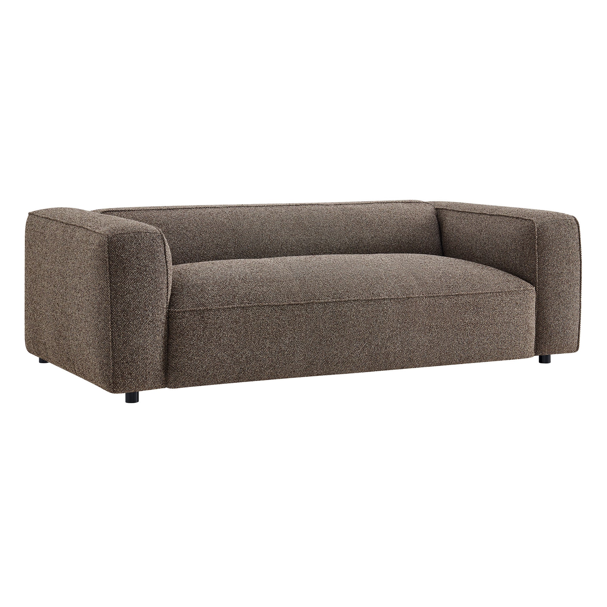 Auren 88 Inch Lattice Bouclé Upholstered Sofa by Modway