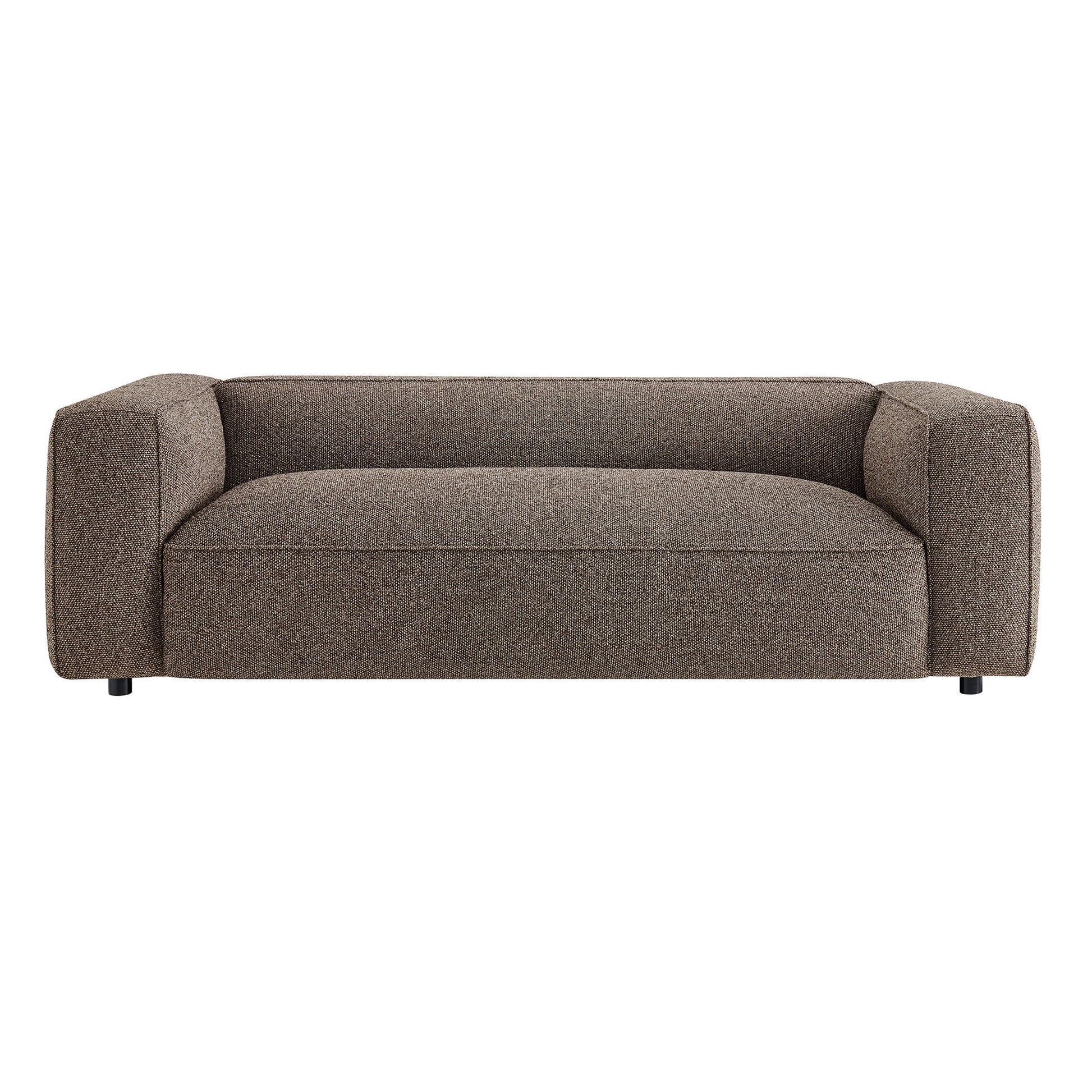 Auren 88 Inch Lattice Bouclé Upholstered Sofa by Modway