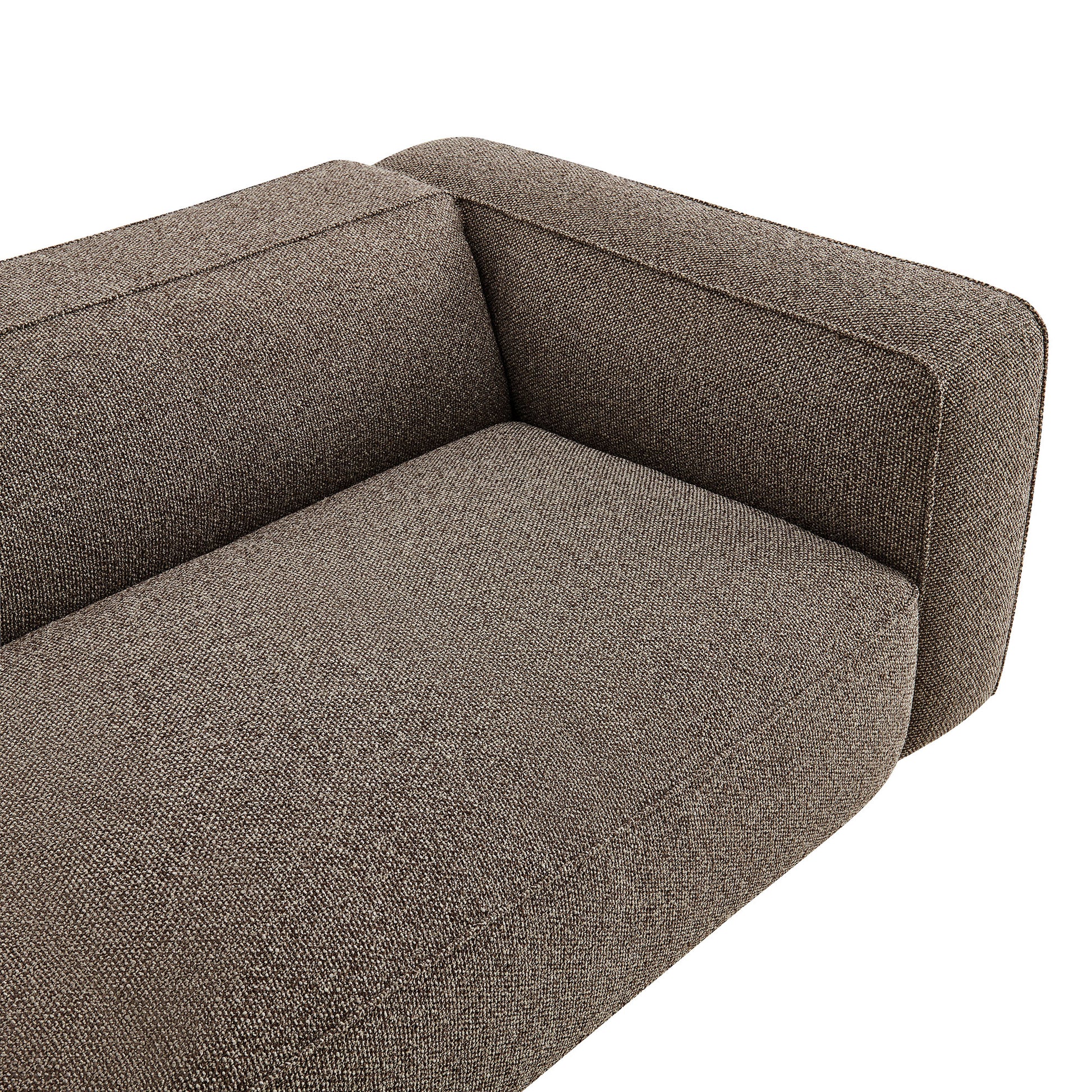 Auren 88 Inch Lattice Bouclé Upholstered Sofa by Modway