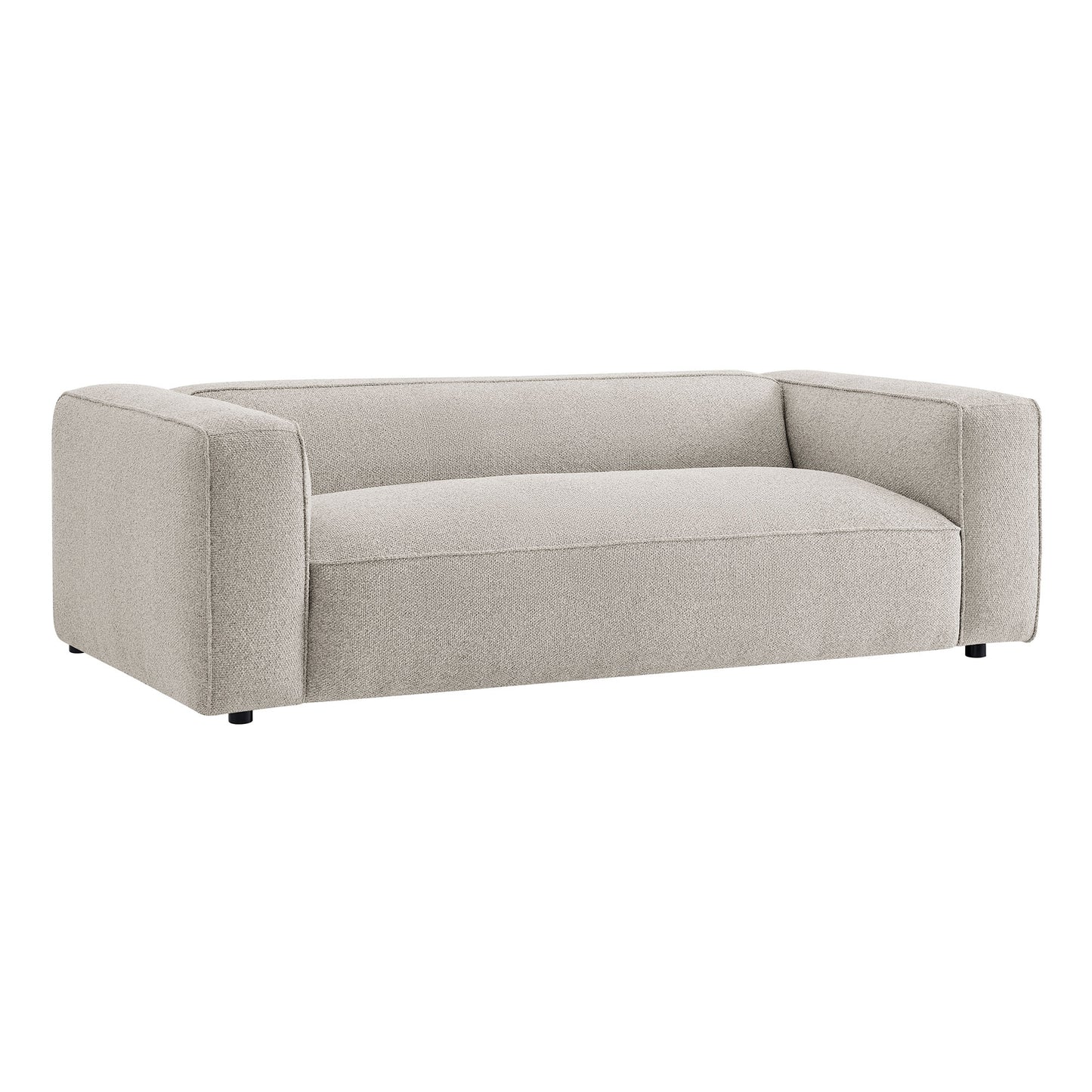 Auren 88 Inch Lattice Bouclé Upholstered Sofa by Modway