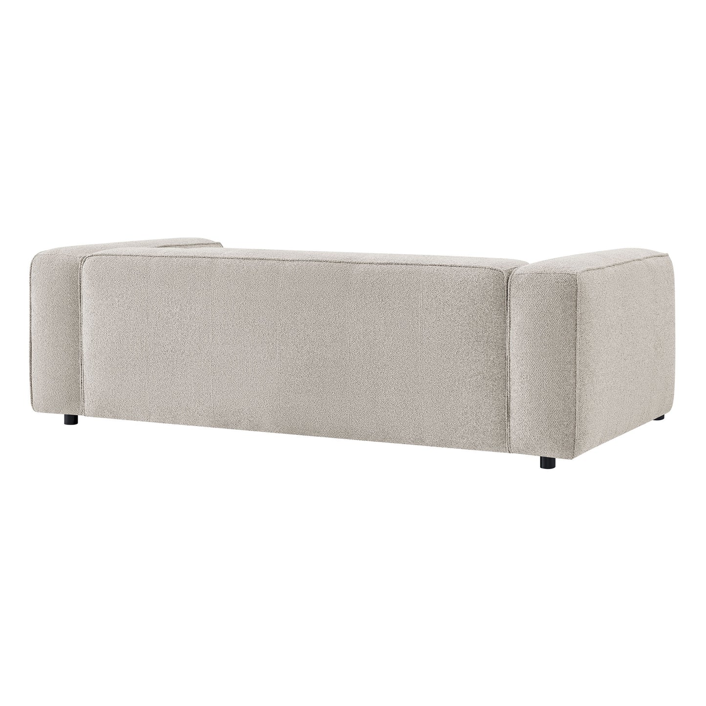 Auren 88 Inch Lattice Bouclé Upholstered Sofa by Modway