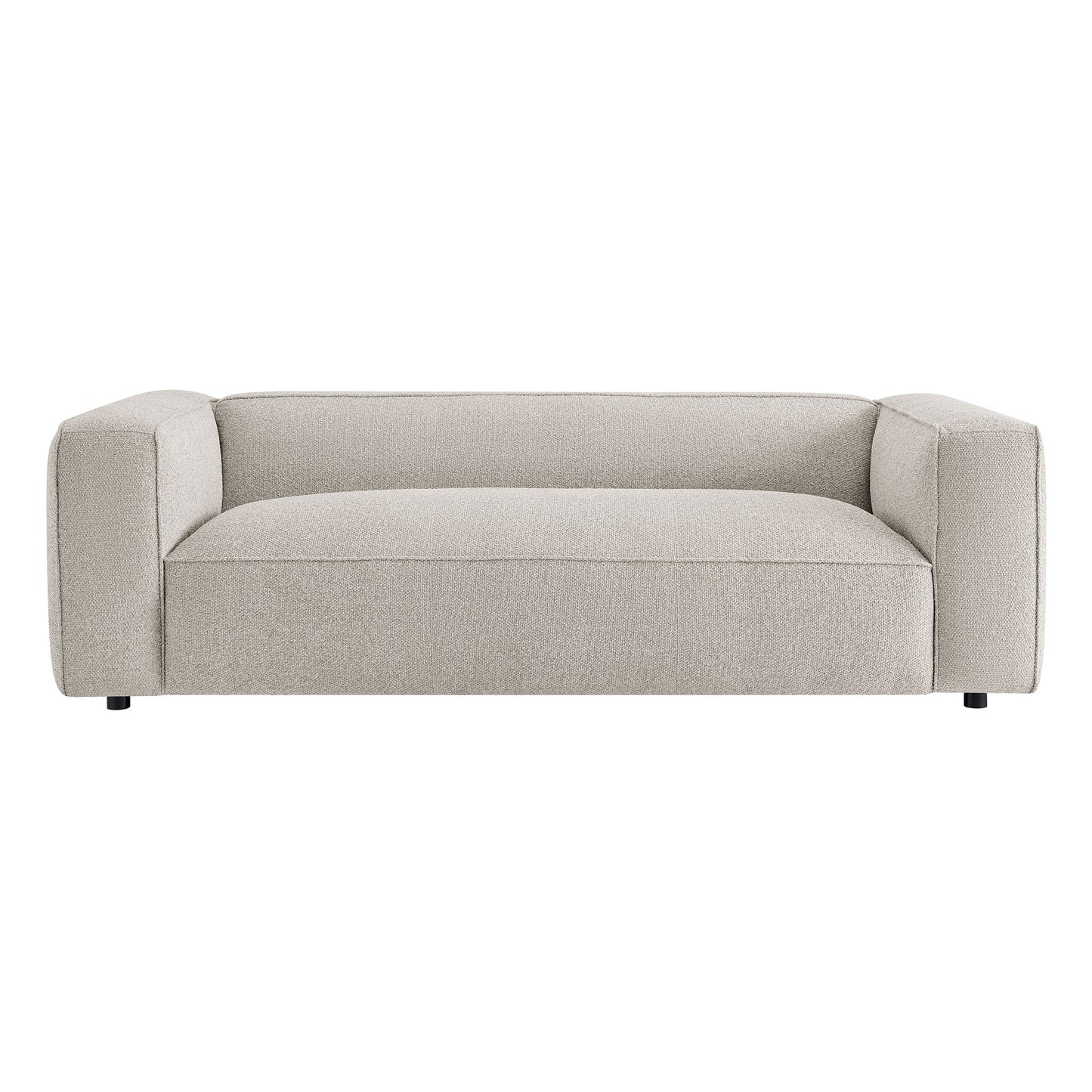 Auren 88 Inch Lattice Bouclé Upholstered Sofa by Modway