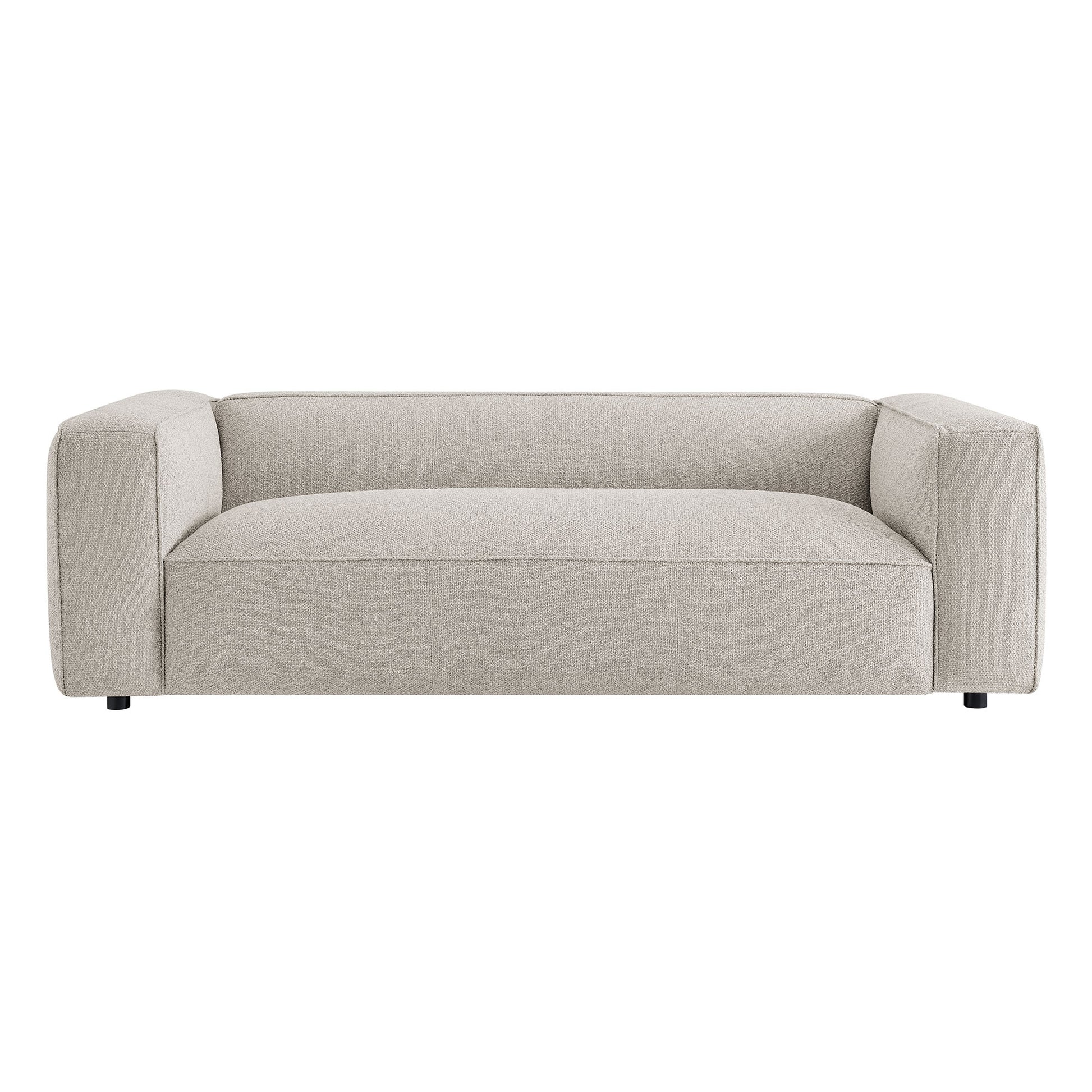 Auren 88 Inch Lattice Bouclé Upholstered Sofa by Modway