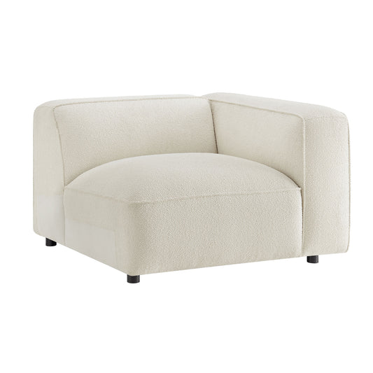 Auren Lattice Bouclé Upholstered Modular Right-Facing Arm Chair by Modway