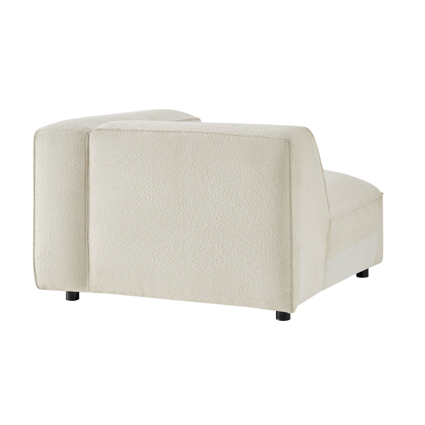Auren Lattice Bouclé Upholstered Modular Right-Facing Arm Chair by Modway