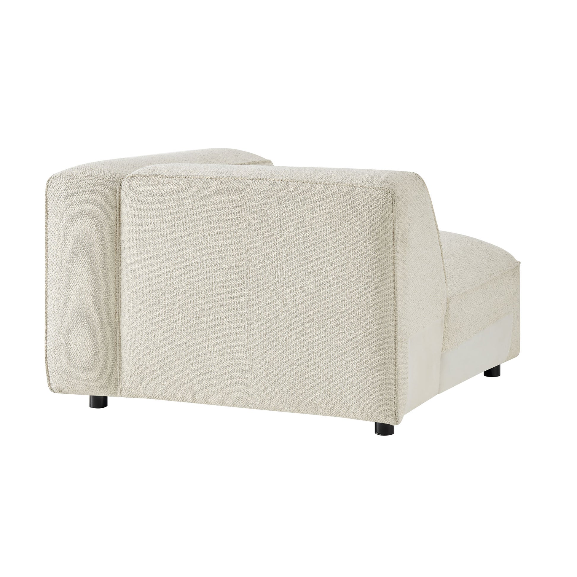 Auren Lattice Bouclé Upholstered Modular Right-Facing Arm Chair by Modway
