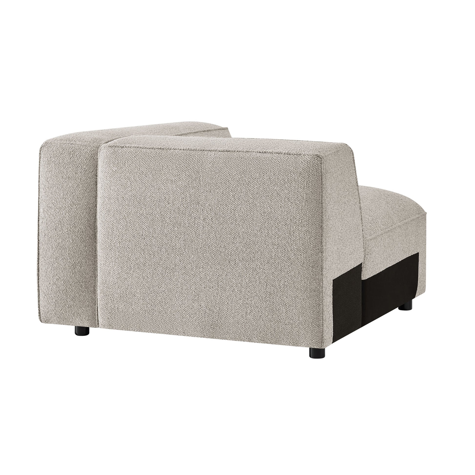 Auren Lattice Bouclé Upholstered Modular Right-Facing Arm Chair by Modway