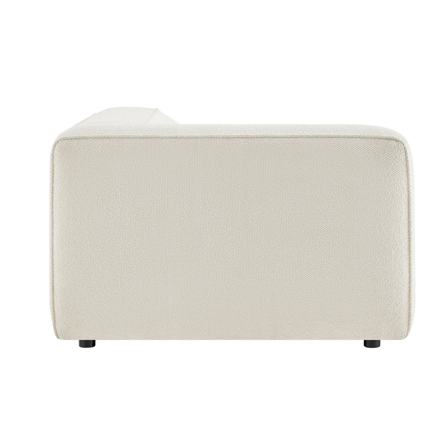 Auren Lattice Bouclé Upholstered Modular Left-Facing Arm Chair by Modway