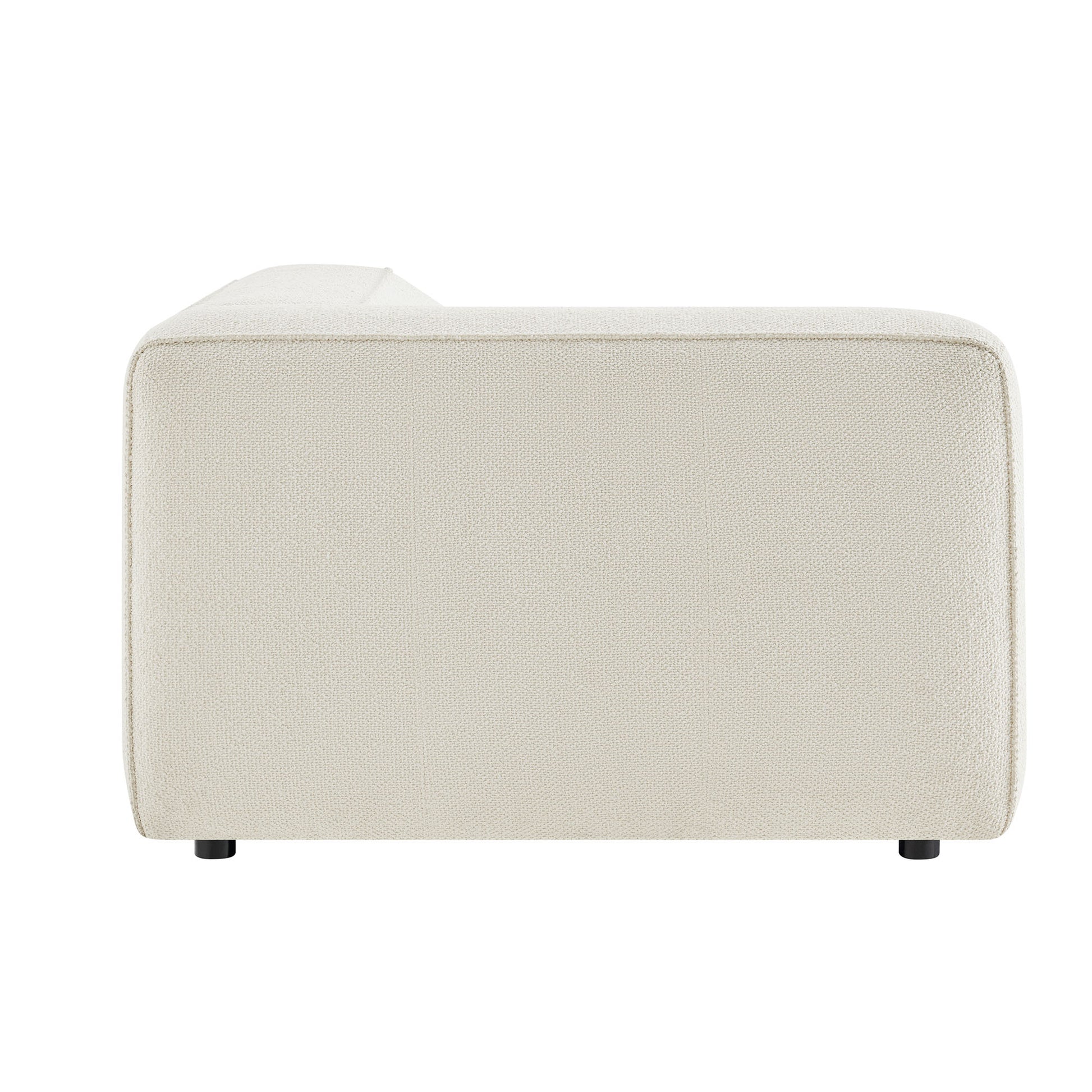 Auren Lattice Bouclé Upholstered Modular Left-Facing Arm Chair by Modway