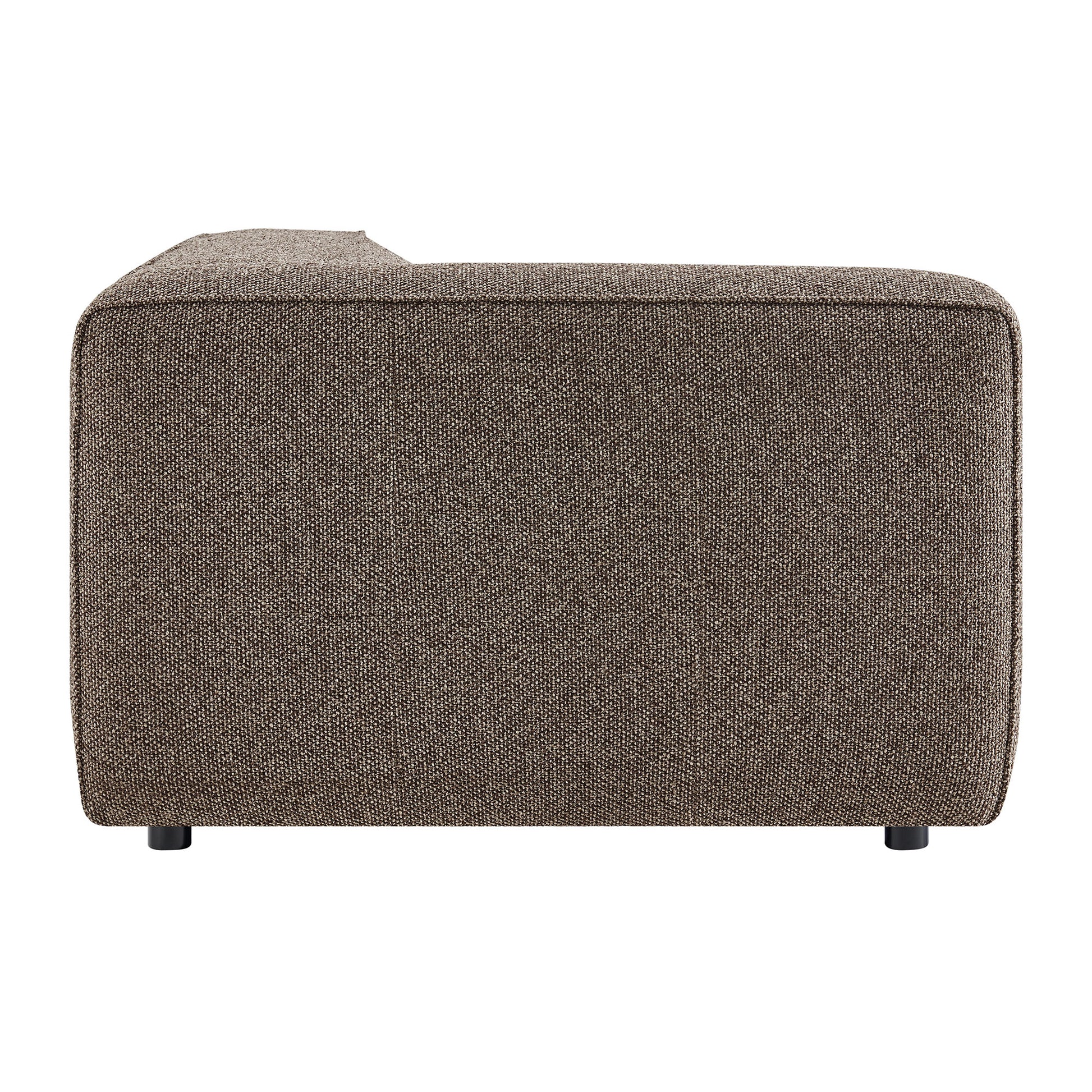 Auren Lattice Bouclé Upholstered Modular Left-Facing Arm Chair by Modway